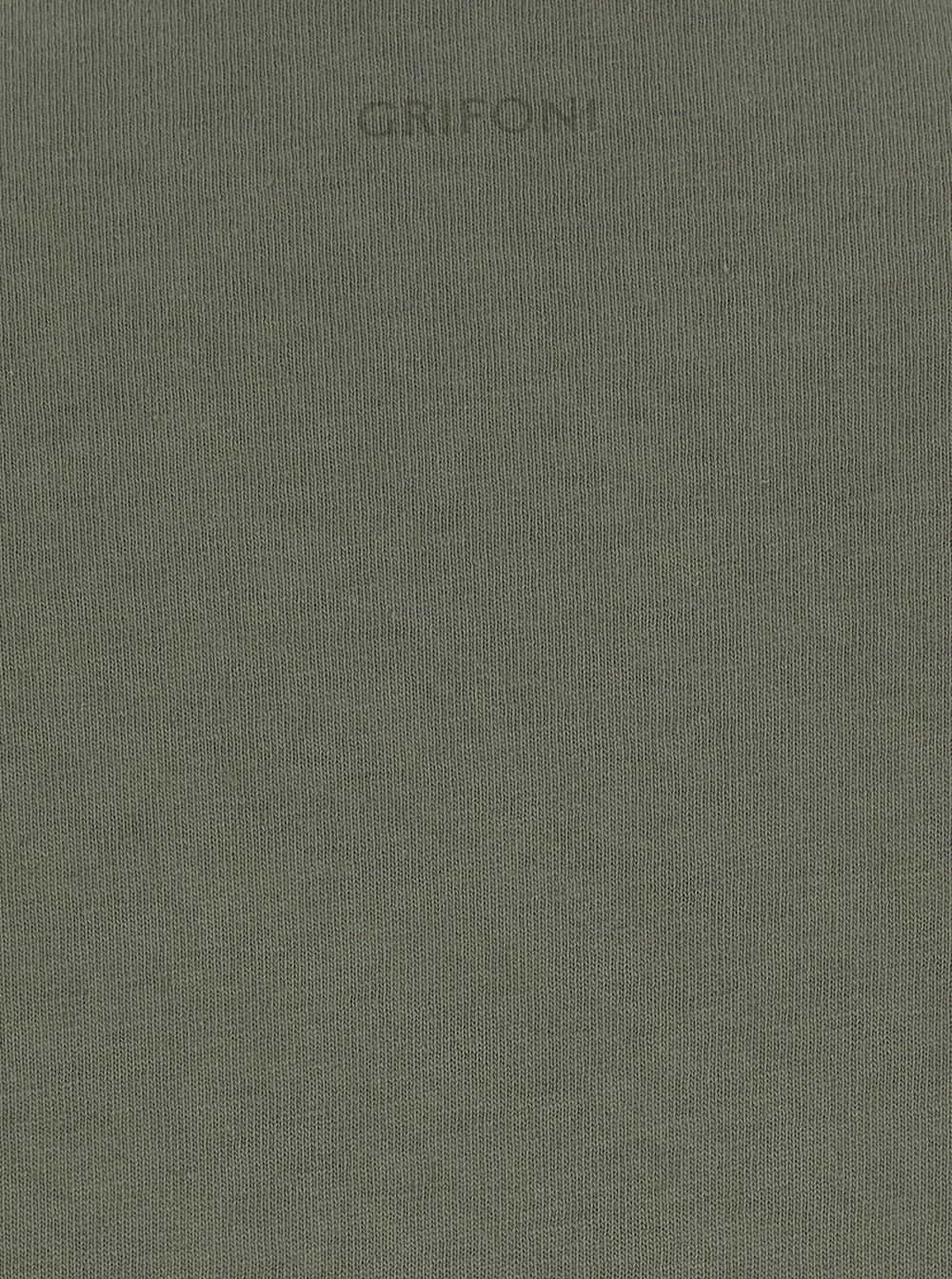 Grifoni Green T-Shirt with Round Neck Size S / US 4 / IT 40 - 3 Thumbnail