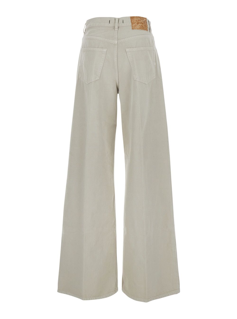Grifoni Blue Five-Pocket Pants with Denim Details Size 30" / US 8 / IT 44 - 2 Thumbnail
