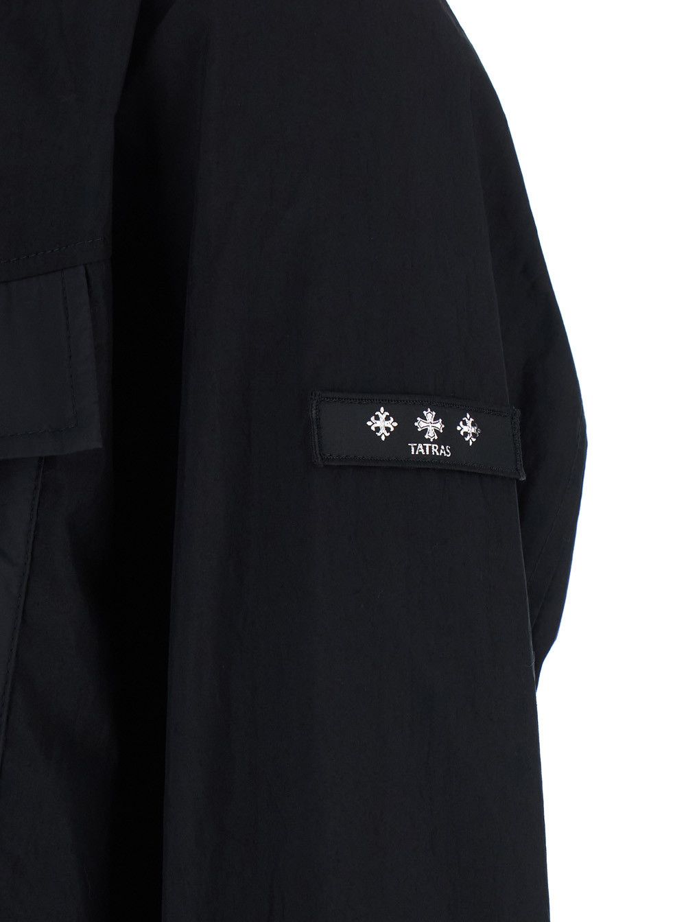 TATRAS 'DORIS' Black Jacket with Front Closure and Two Flap Pockets in Fabric for Men Size US XXL / EU 58 / 5 - 3 Thumbnail