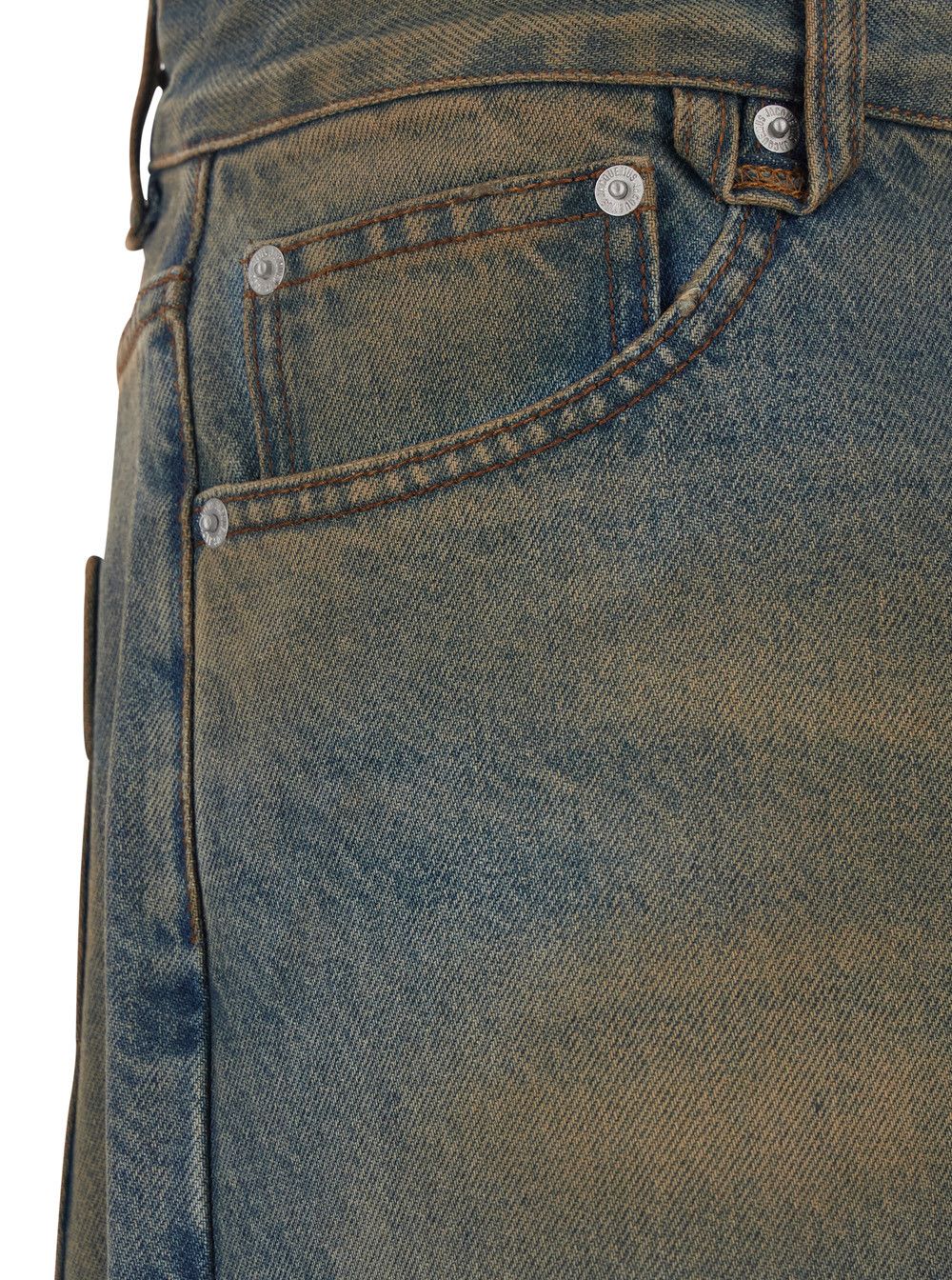 Jacquemus Grey Jeans 'LE DE-NIMES BERGER' Five-Pocket In Denim Men Size US 34 / EU 50 - 3 Thumbnail