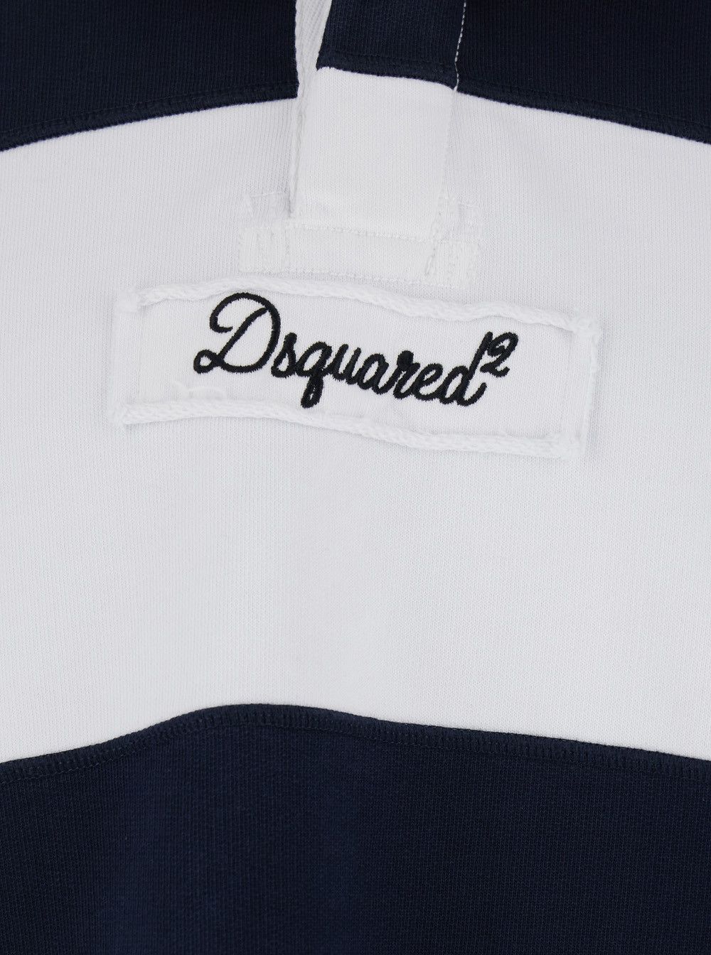 Dsquared2 Multicolor Long-Sleeve T-Shirt with Patch Logo on the Front in Cotton for Men Size US XL / EU 56 / 4 - 3 Thumbnail