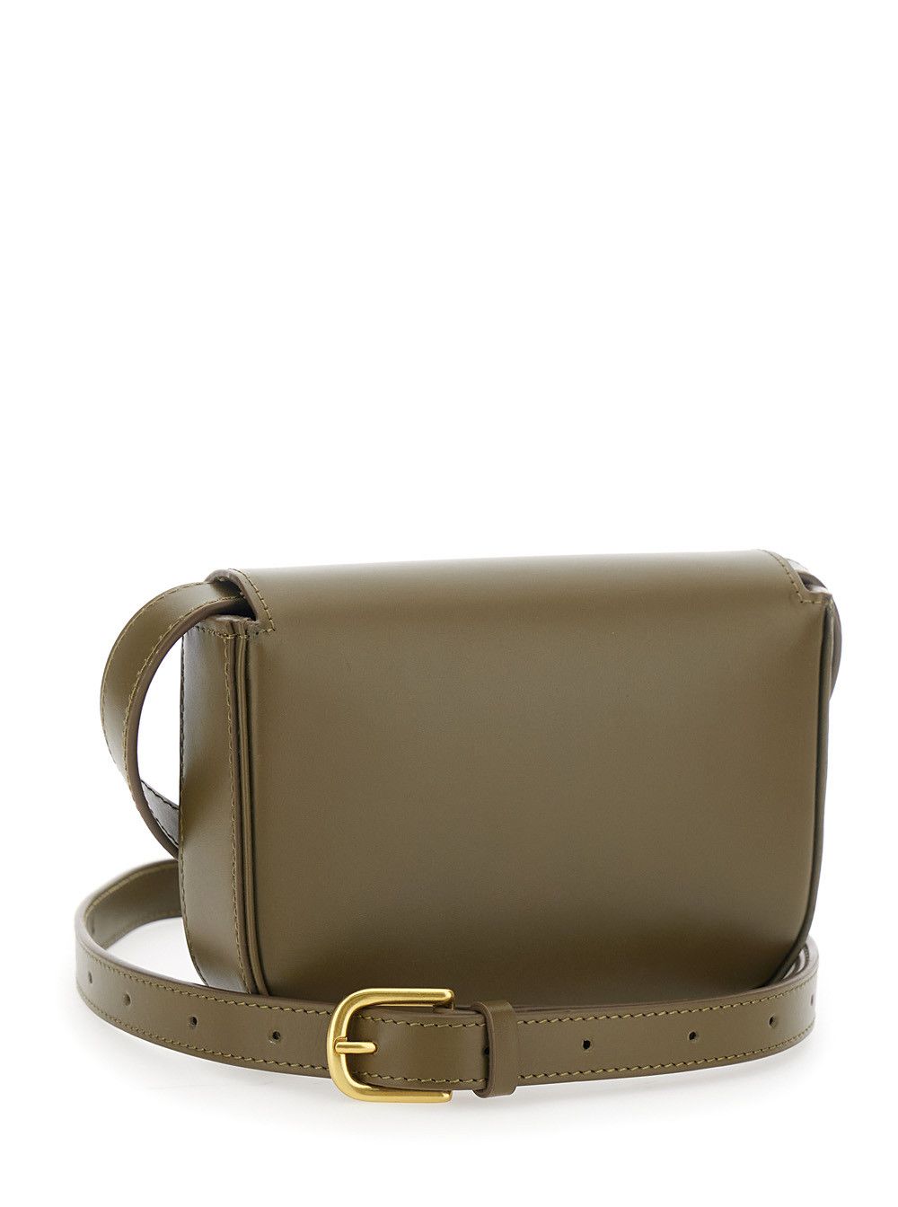 Soeur BELL Shoulder Bag with Elegant Design in Green Leather for Women Size ONE SIZE - 3 Thumbnail