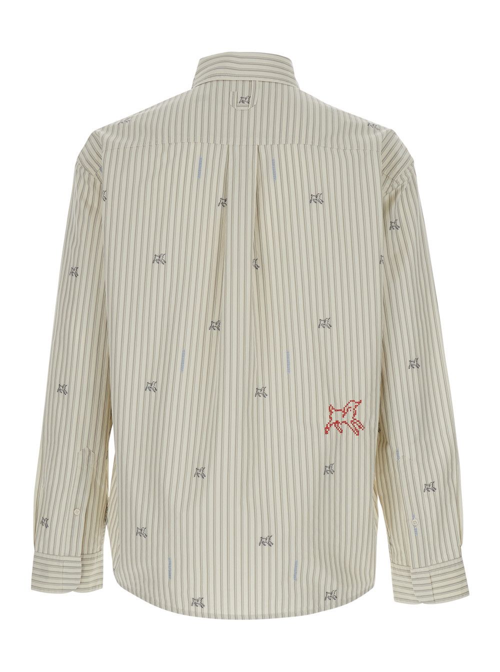 Jacquemus 'Simon' Beige long-sleeved Shirt with Classic Collar and Long Sleeves in Cotton for Men Size US XL / EU 56 / 4 - 2 Thumbnail