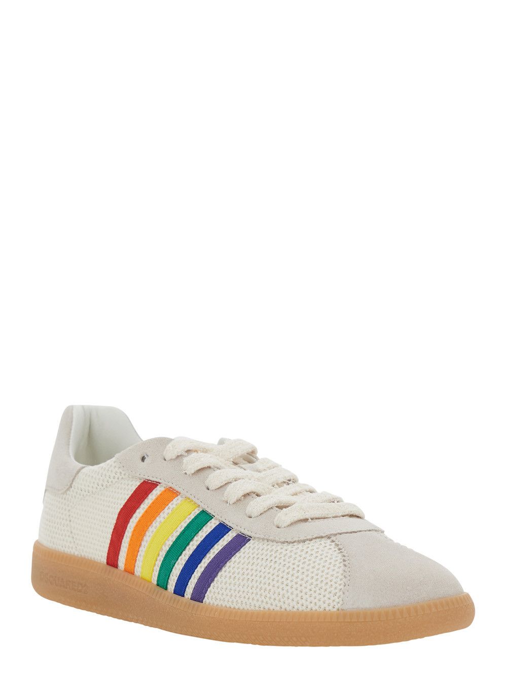 Dsquared2 SNEAKERS - SUEDE+FABRIC+NYLON - WHITE+MULTICOLOR Size US 13 / EU 46 - 2 Thumbnail