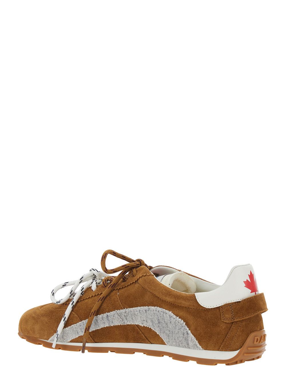 Dsquared2 DC-642 Brown Sneakers with Leather Upper Size US 10 / EU 43 - 3 Thumbnail