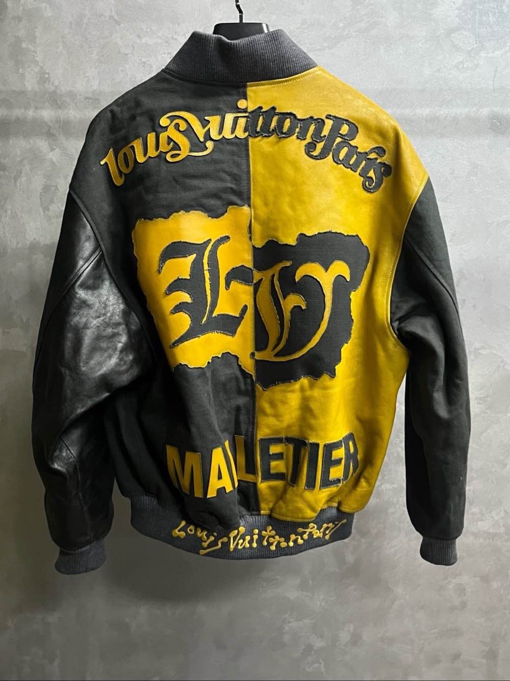 Louis Vuitton Louis Vuitton Logo Varsity Jacket Size 48 Size US M / EU 48-50 / 2 - 2 Thumbnail