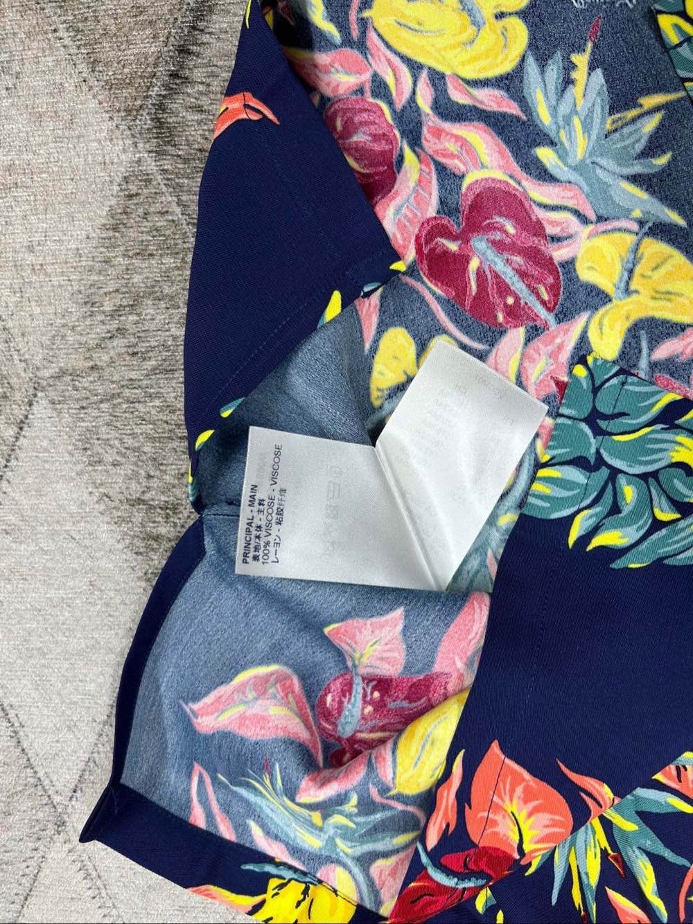 Louis Vuitton Louis Vuitton Floral Short Sleeve Shirt L Size US L / EU 52-54 / 3 - 4 Thumbnail