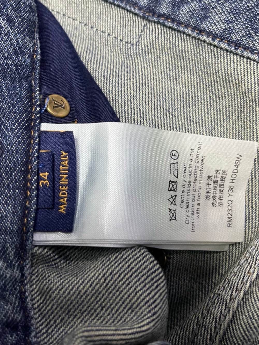 Louis Vuitton Louis Vuitton Monogram Carpenter Jeans Size 34 Size US 34 / EU 50 - 4 Thumbnail