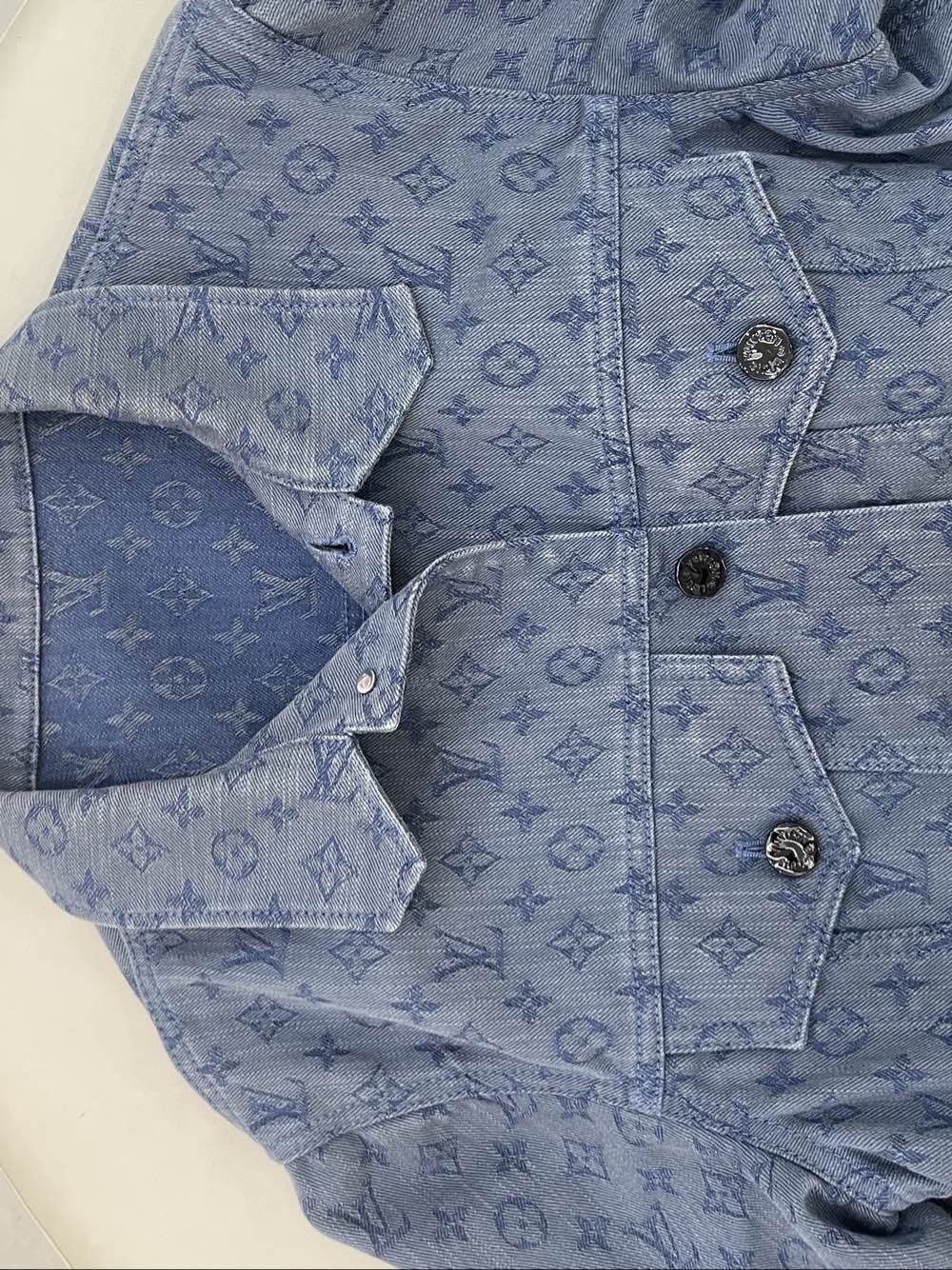 Louis Vuitton Louis Vuitton Monogram Denim Jacket Size 46 Size US S / EU 44-46 / 1 - 6 Thumbnail