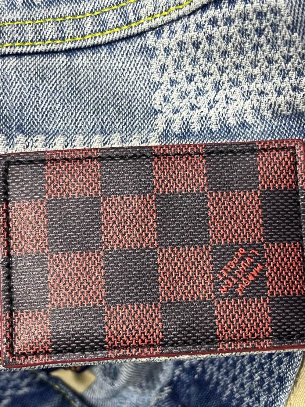 Louis Vuitton Louis Vuitton Damier Check Jeans Size 30 Size US 30 / EU 46 - 5 Thumbnail