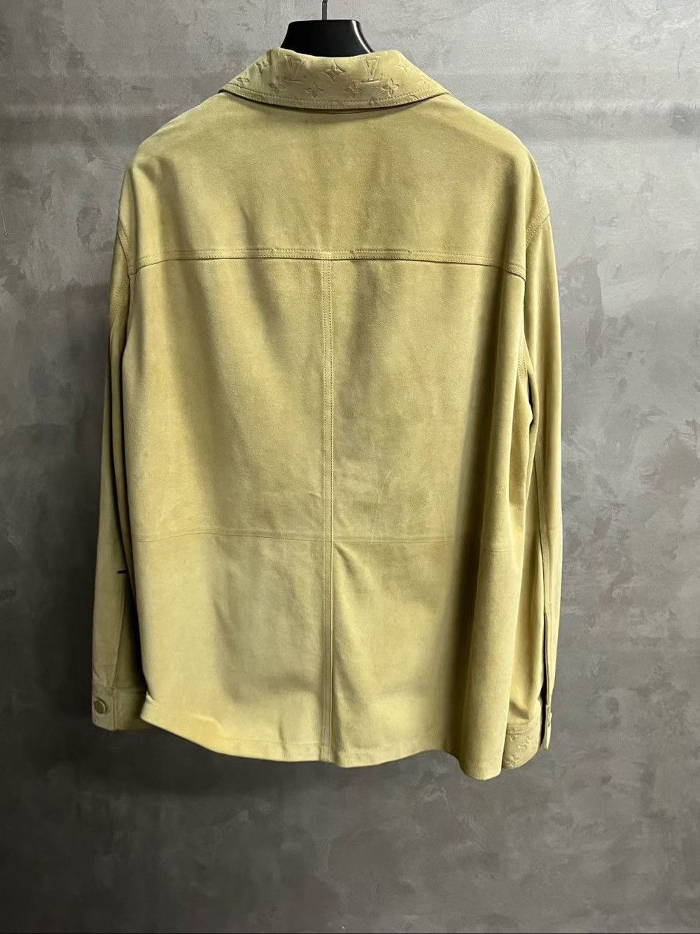 Louis Vuitton Louis Vuitton Monogram Embossed Leather Jacket Size 50 Size US M / EU 48-50 / 2 - 2 Thumbnail