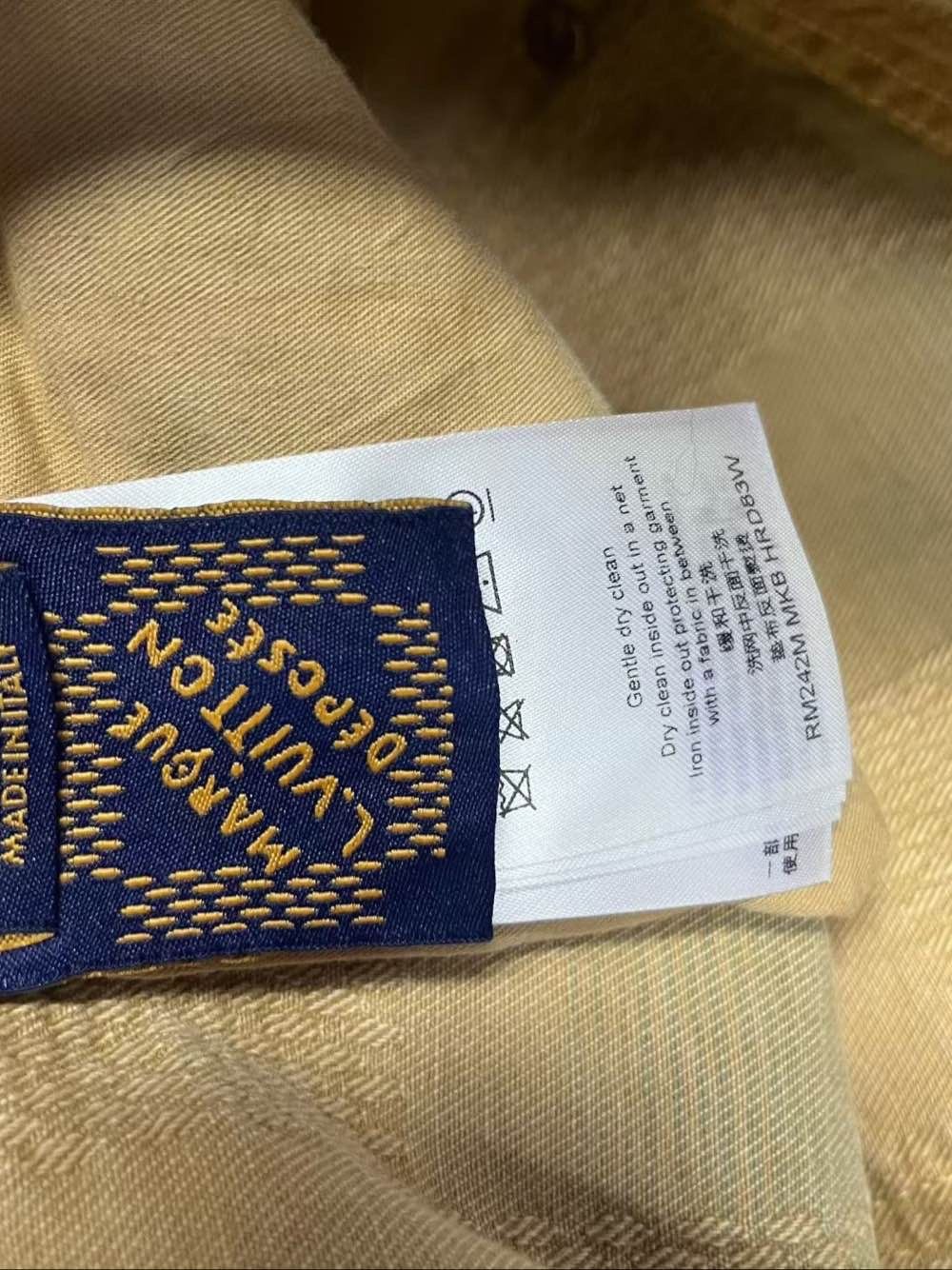 Louis Vuitton Louis Vuitton Damier Embossed Casual Pants Size 31 Size US 31 - 4 Thumbnail