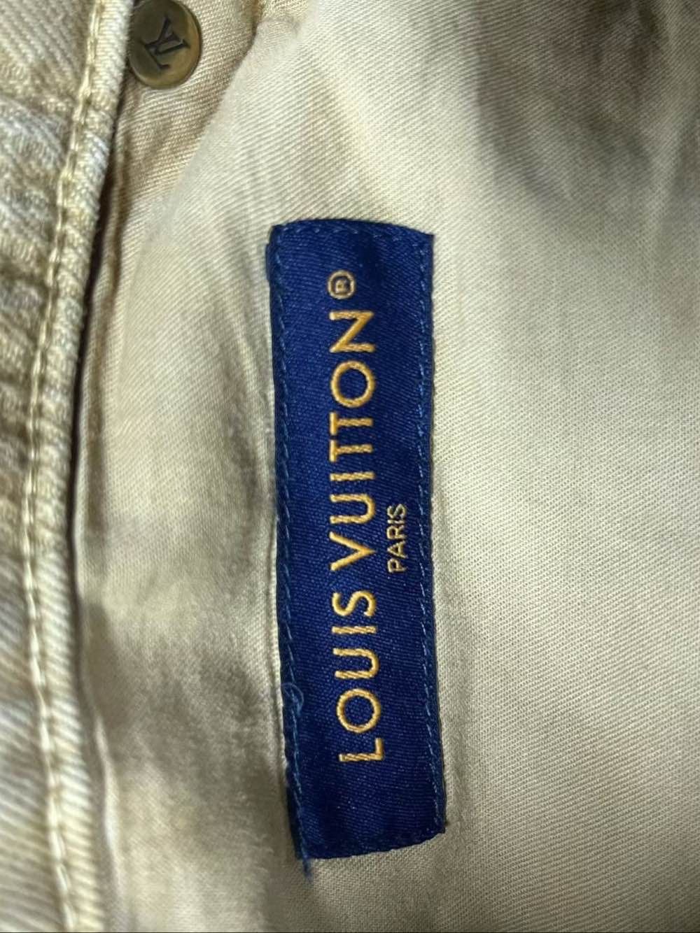 Louis Vuitton Louis Vuitton Damier Embossed Casual Pants Size 31 Size US 31 - 3 Thumbnail