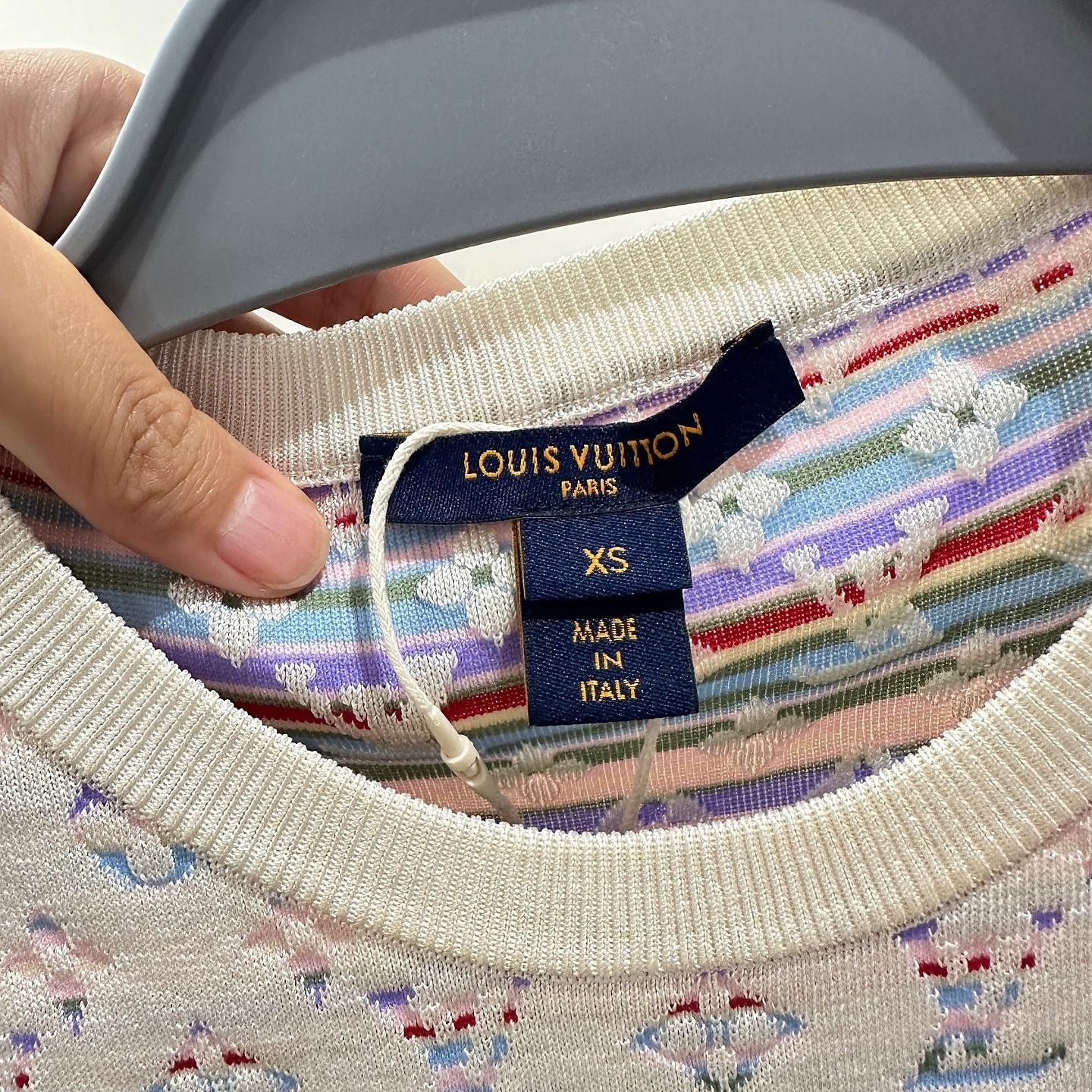 Louis Vuitton Louis Vuitton Monogram Jacquard Knit Top Size XS Size XS / US 0-2 / IT 36-38 - 3 Thumbnail