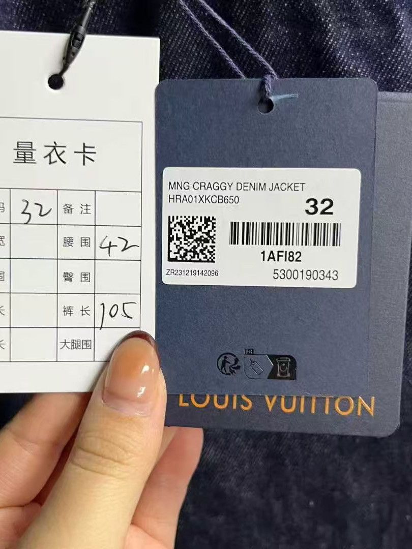 Louis Vuitton Louis Vuitton Craggy Embroidered Denim Jeans Size 32 Size US 32 / EU 48 - 5 Thumbnail