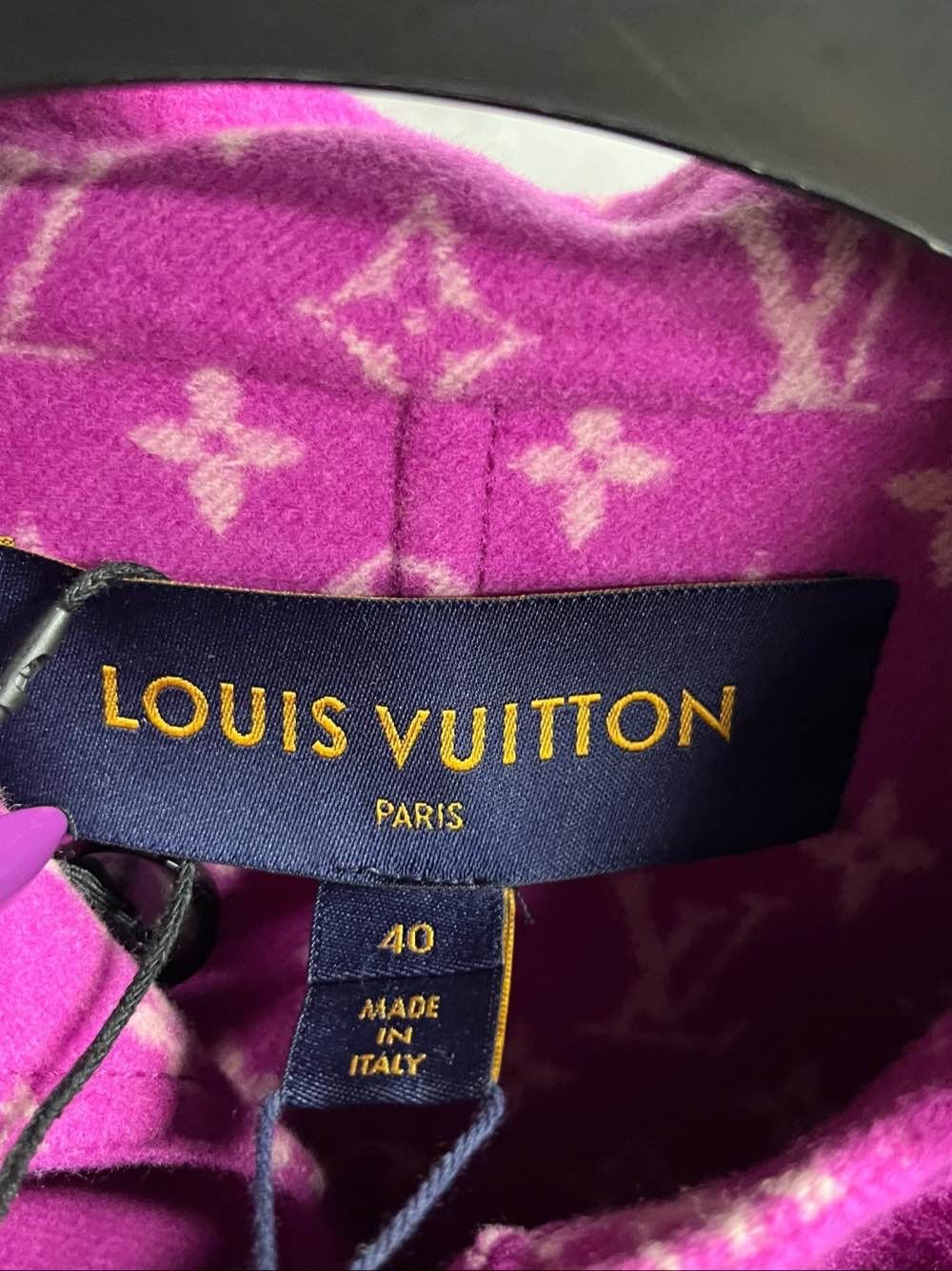 Louis Vuitton Louis Vuitton Monogram Lined Hooded Coat Size 40 Size M / US 6-8 / IT 42-44 - 3 Thumbnail
