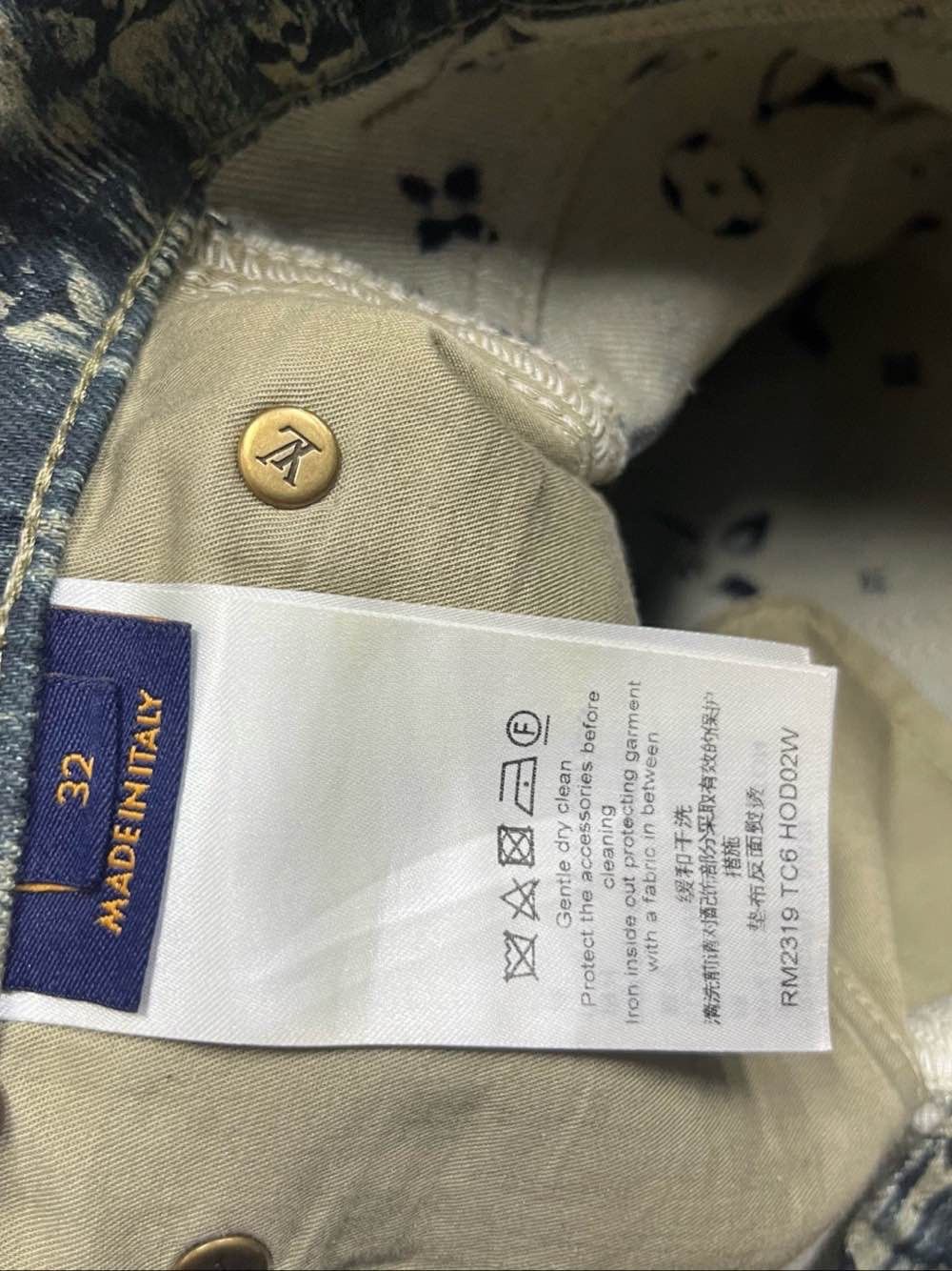 Louis Vuitton Louis Vuitton Monogram Denim Jeans US 32 Size US 32 / EU 48 - 4 Thumbnail