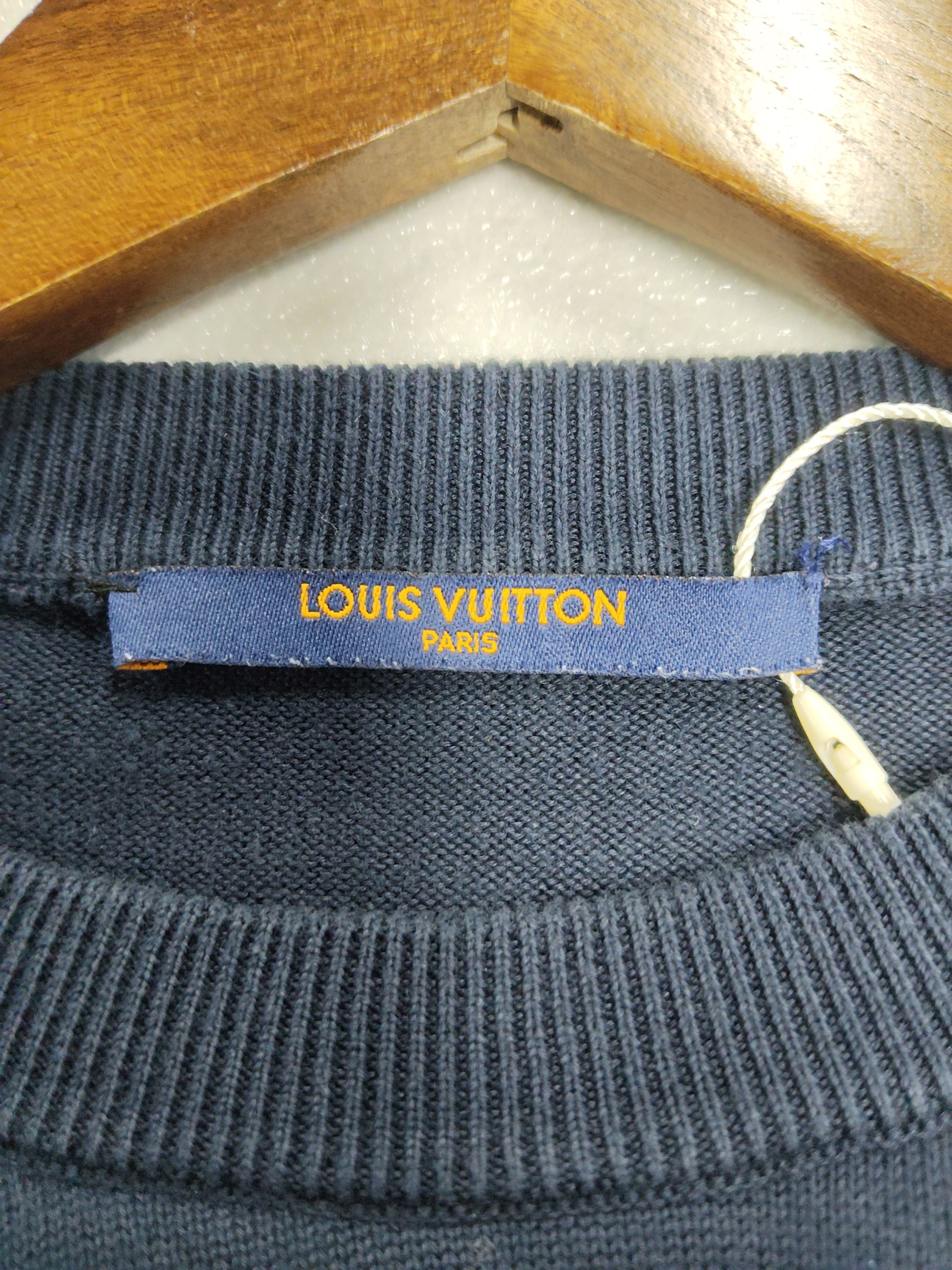 Louis Vuitton Louis Vuitton x Nigo Heart Logo T-Shirt Size L Size US L / EU 52-54 / 3 - 3 Thumbnail