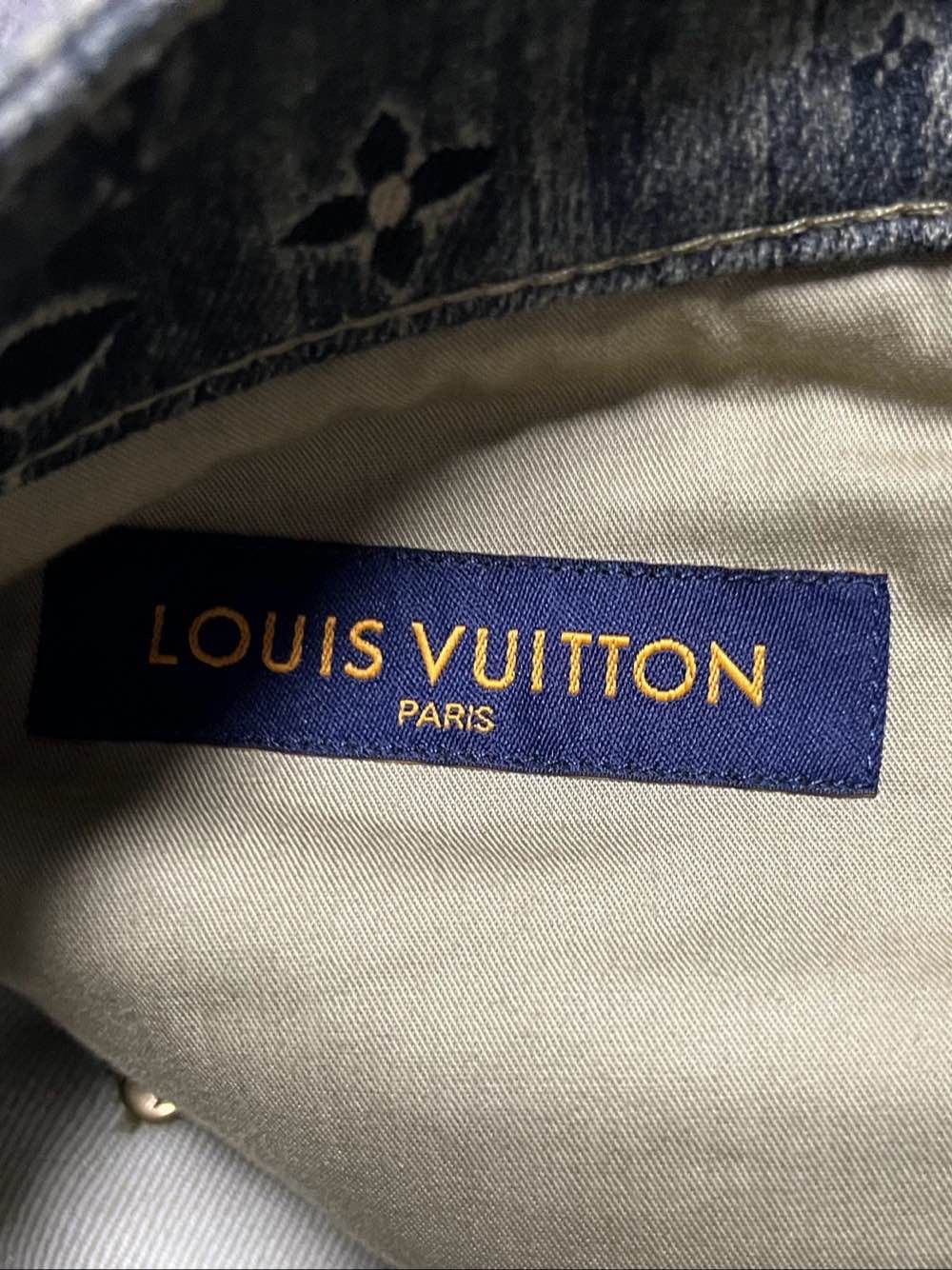 Louis Vuitton Louis Vuitton Monogram Denim Jeans Size 31 Size US 31 - 3 Thumbnail