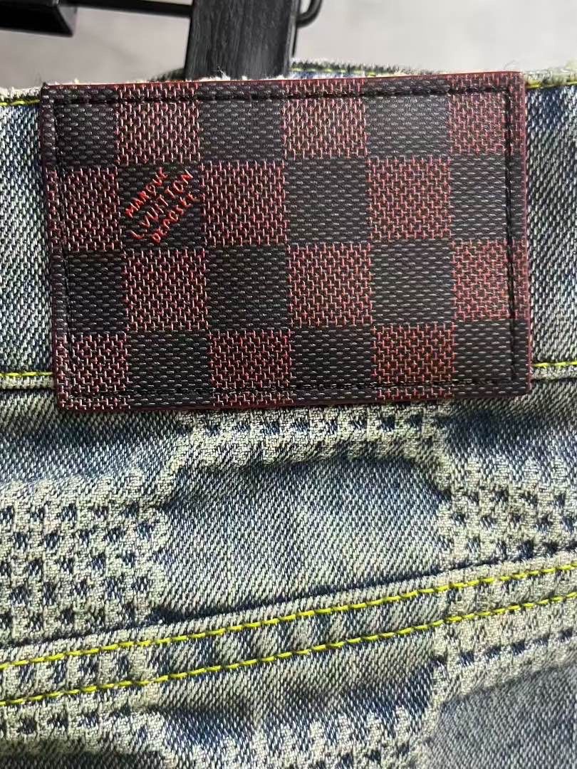 Louis Vuitton Louis Vuitton Damier Check Jeans Size 33 Size US 33 - 5 Thumbnail