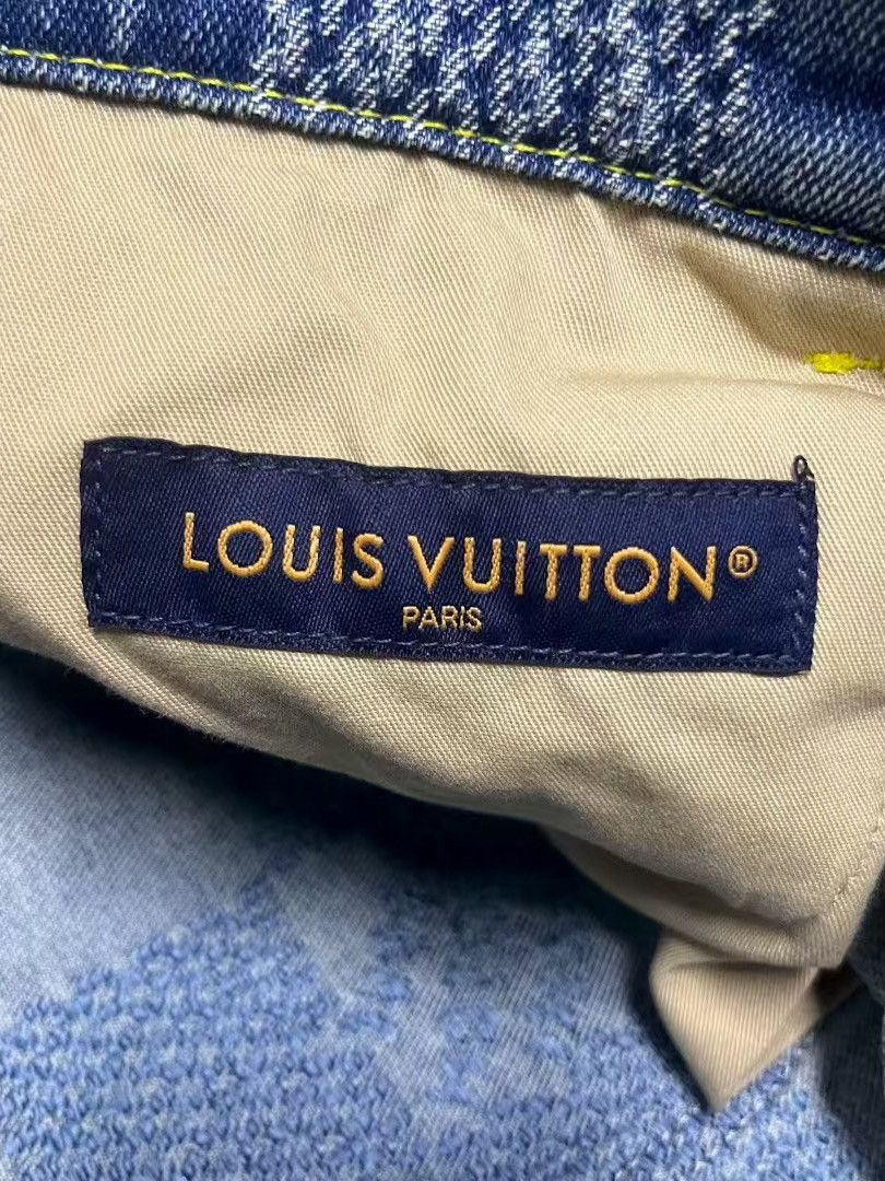 Louis Vuitton Louis Vuitton Damier Check Jeans Size 33 Size US 33 - 3 Thumbnail