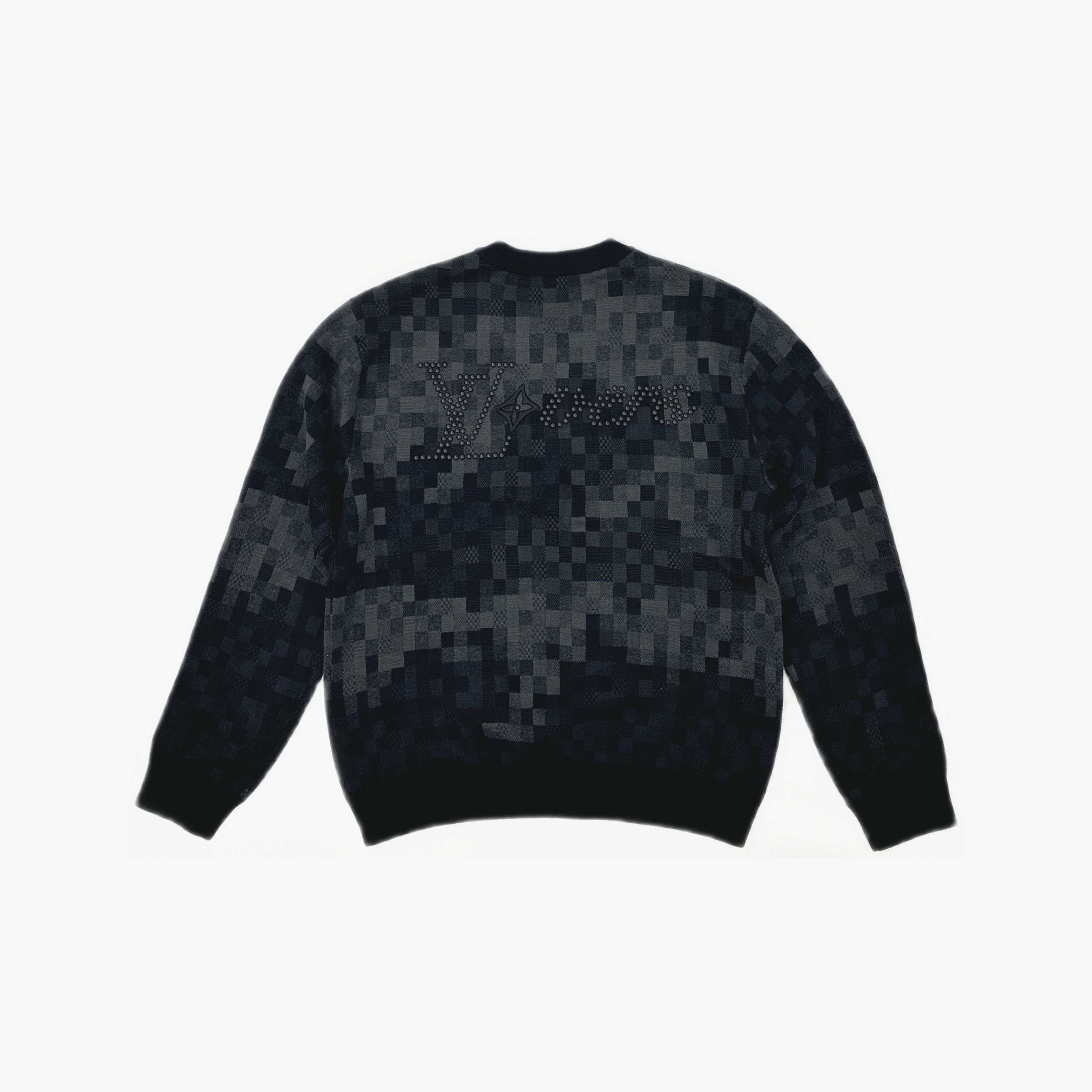Louis Vuitton Louis Vuitton Mosaic Checkered Knit Sweater Size S Size US S / EU 44-46 / 1 - 2 Thumbnail