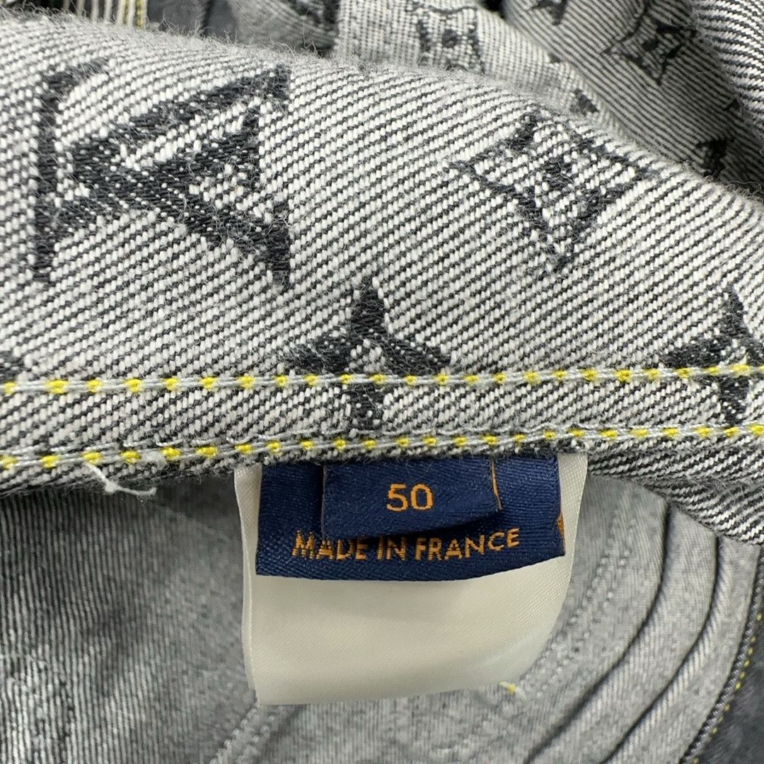 Louis Vuitton Louis Vuitton Monogram Patchwork Denim Jacket Size 50 Size US M / EU 48-50 / 2 - 3 Thumbnail