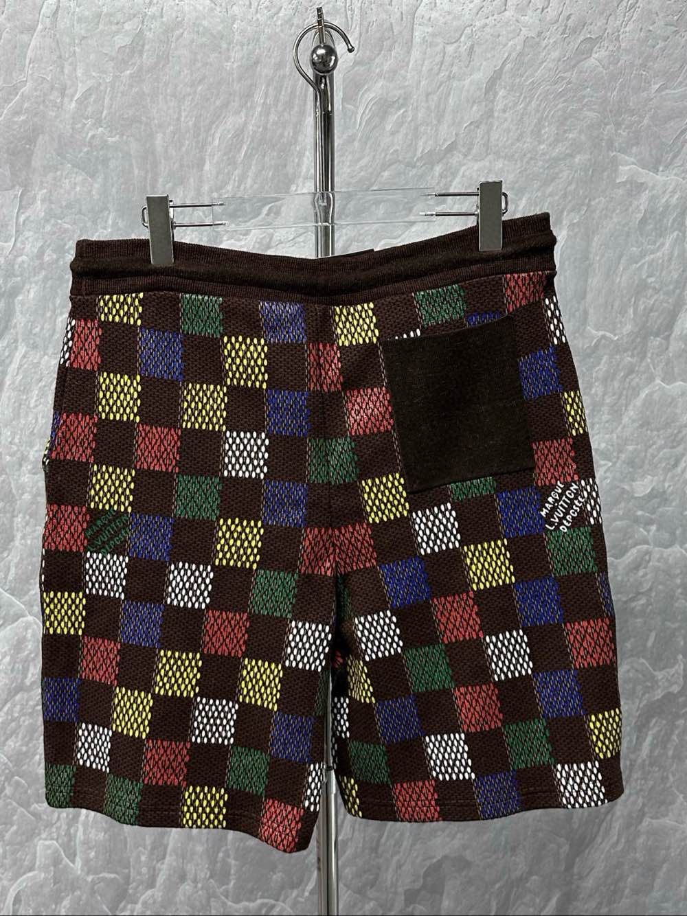 Louis Vuitton Louis Vuitton Damier Knitted Shorts Size XL Size US 36 / EU 52 - 2 Thumbnail
