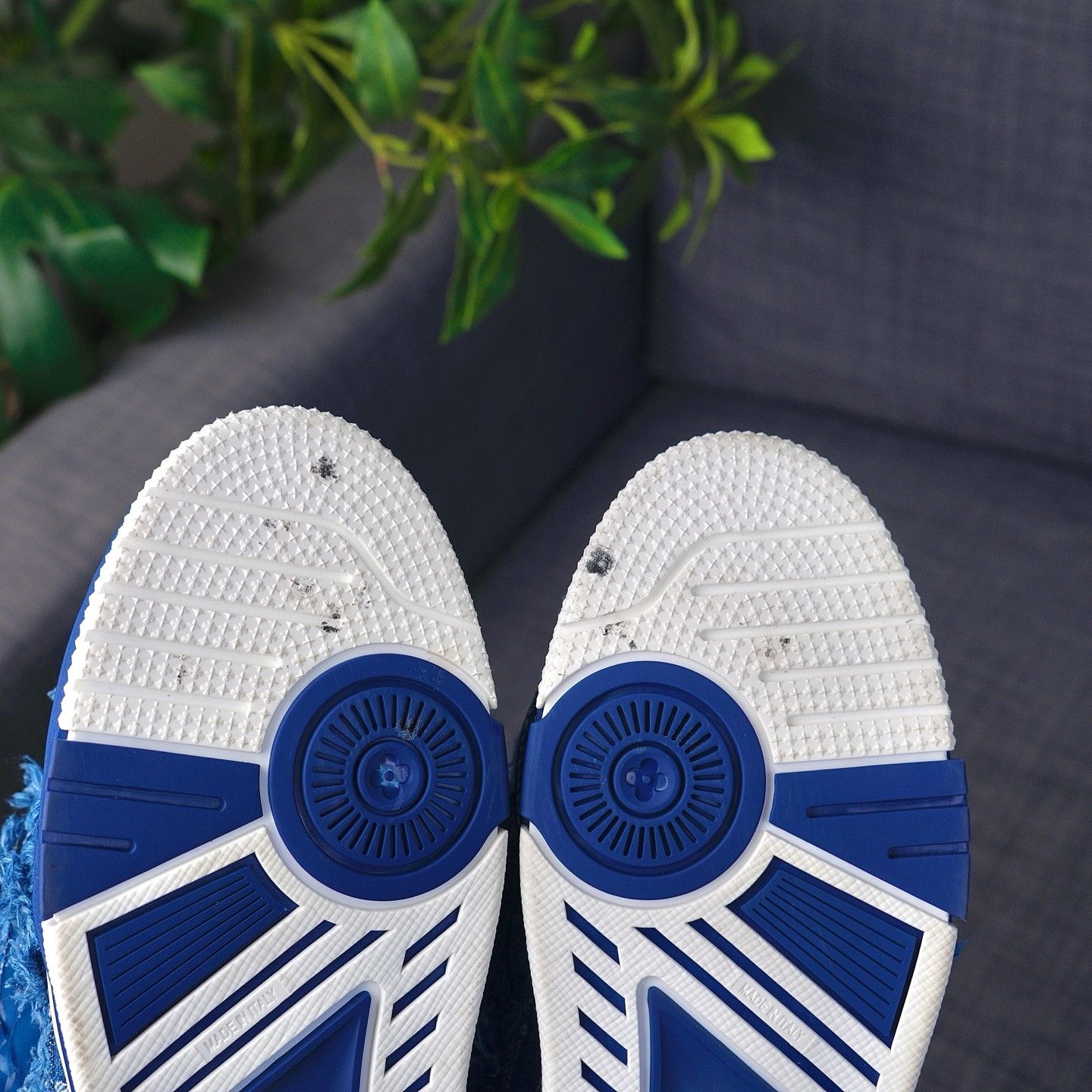 Louis Vuitton Louis Vuitton Blue Denim Skate Sneakers US 9 Size US 9 / EU 42 - 6 Thumbnail