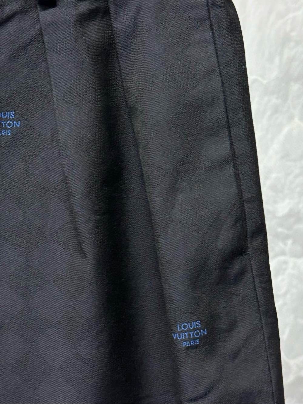 Louis Vuitton Louis Vuitton Logo Embroidered Shorts Size 32 Size US 40 / EU 56 - 7 Thumbnail