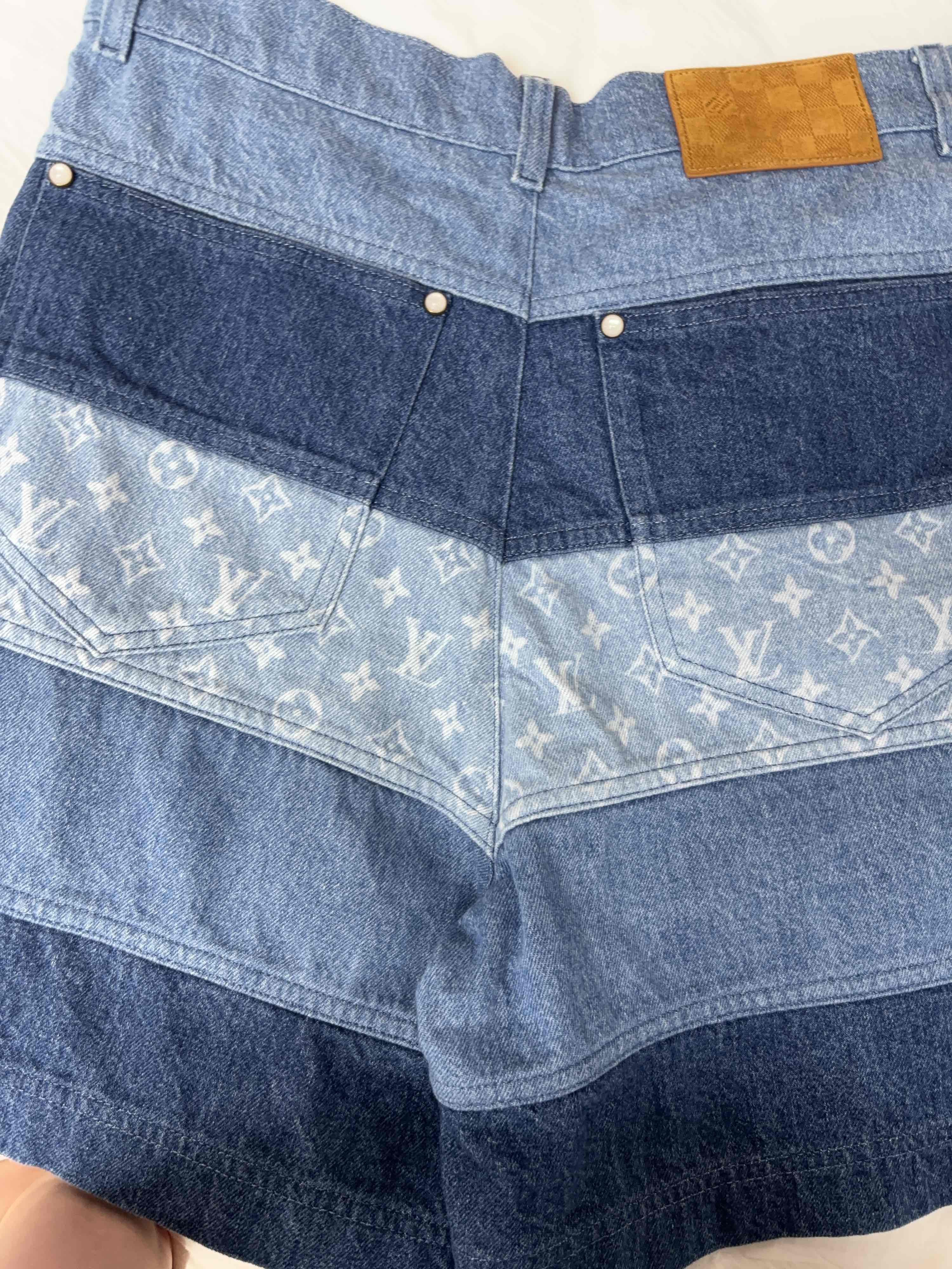 Louis Vuitton Louis Vuitton Monogram Panel Shorts Size 29 Size US 29 - 7 Thumbnail