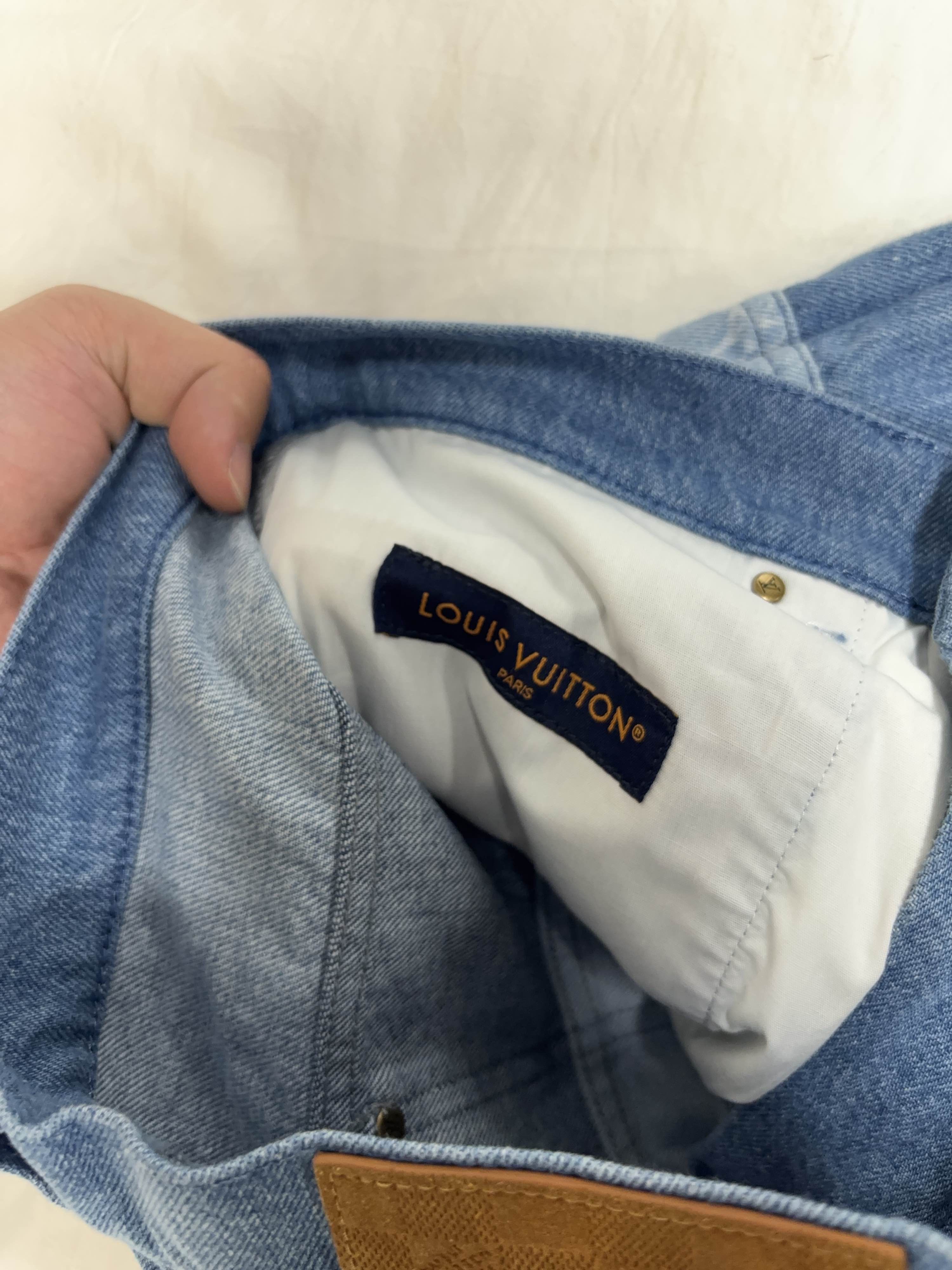 Louis Vuitton Louis Vuitton Monogram Panel Shorts Size 29 Size US 29 - 3 Thumbnail