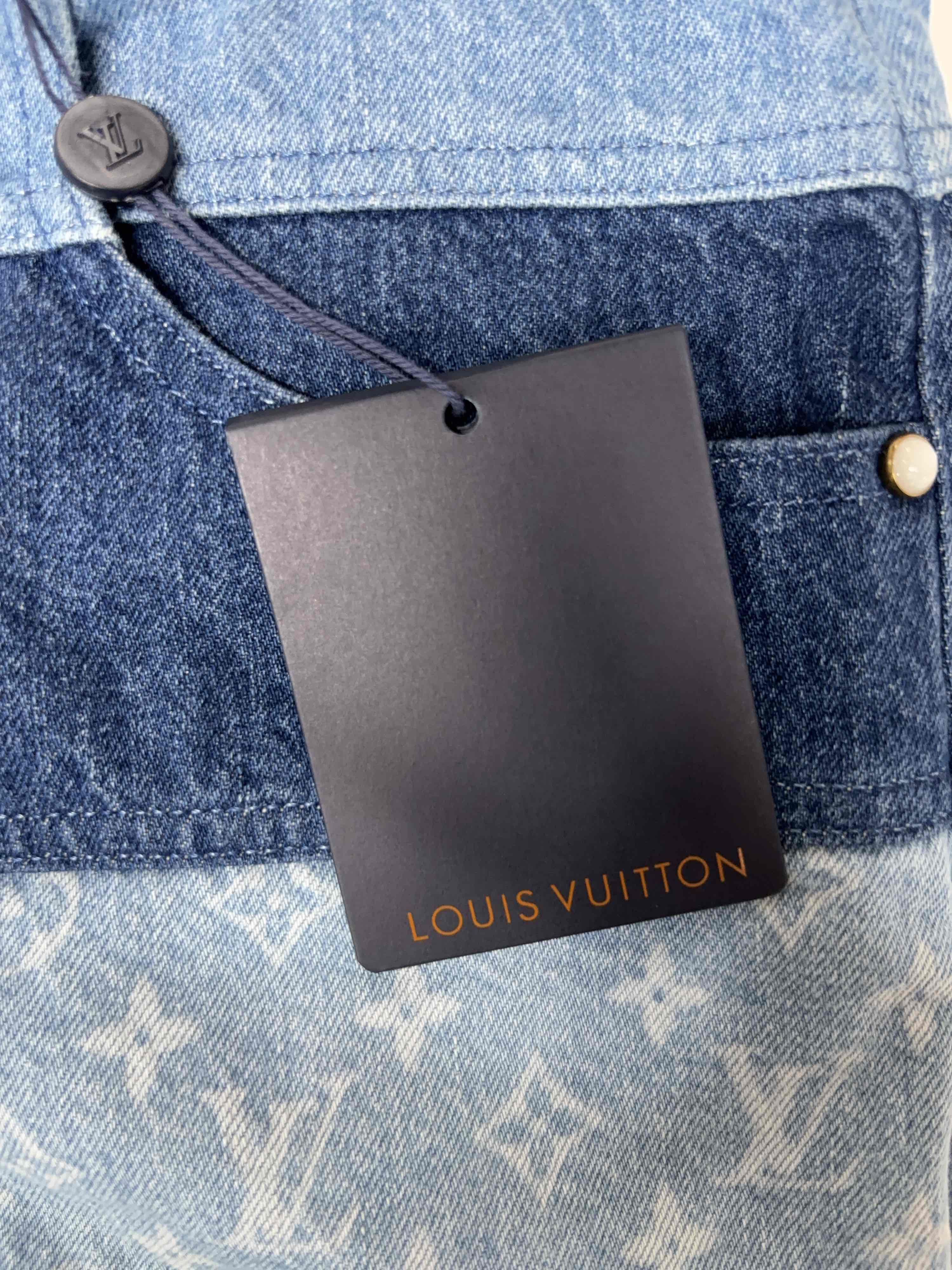 Louis Vuitton Louis Vuitton Monogram Panel Shorts Size 29 Size US 29 - 5 Thumbnail