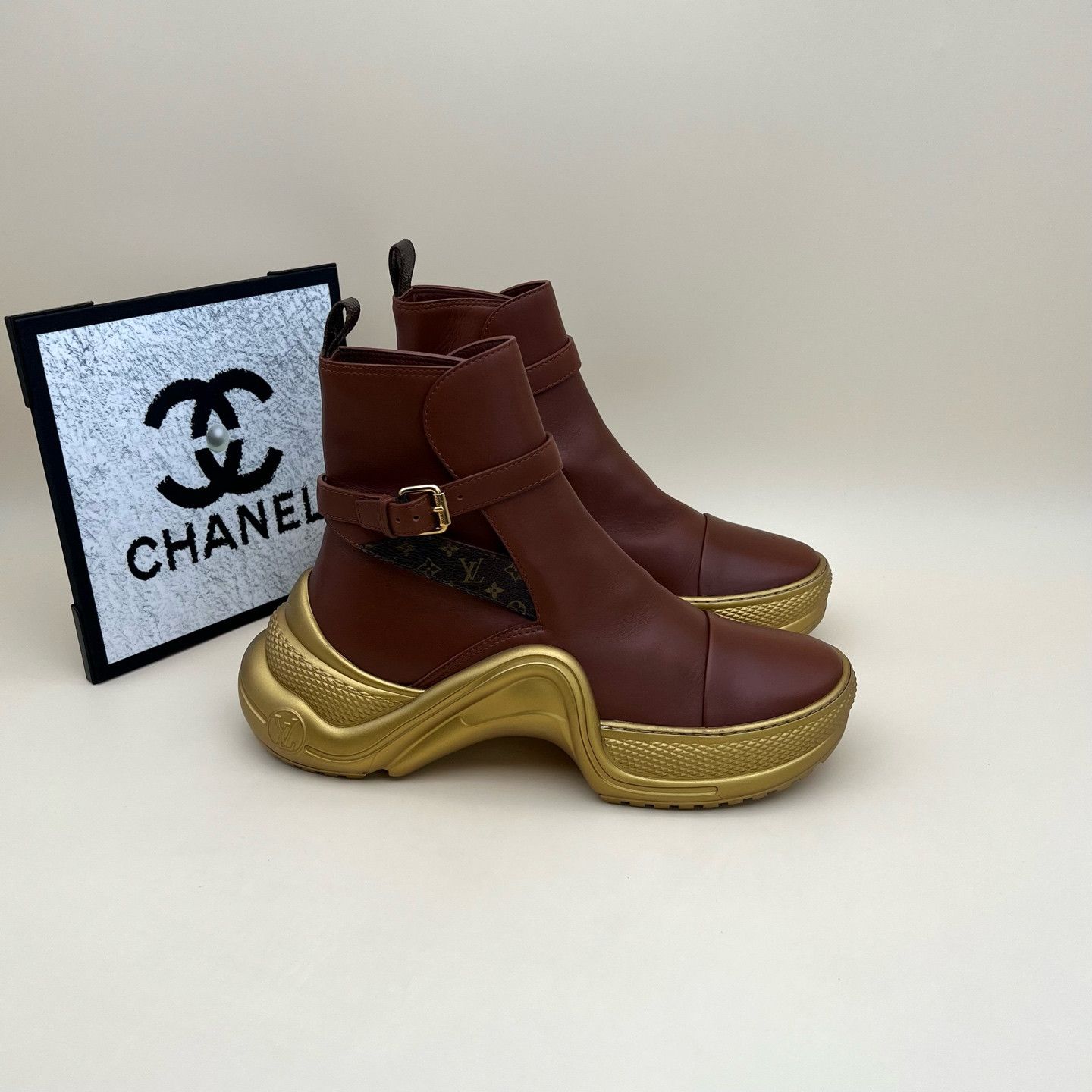 Louis Vuitton Louis Vuitton Archlight Monogram Boots Size 40 Size US 10 / IT 40 - 6 Thumbnail