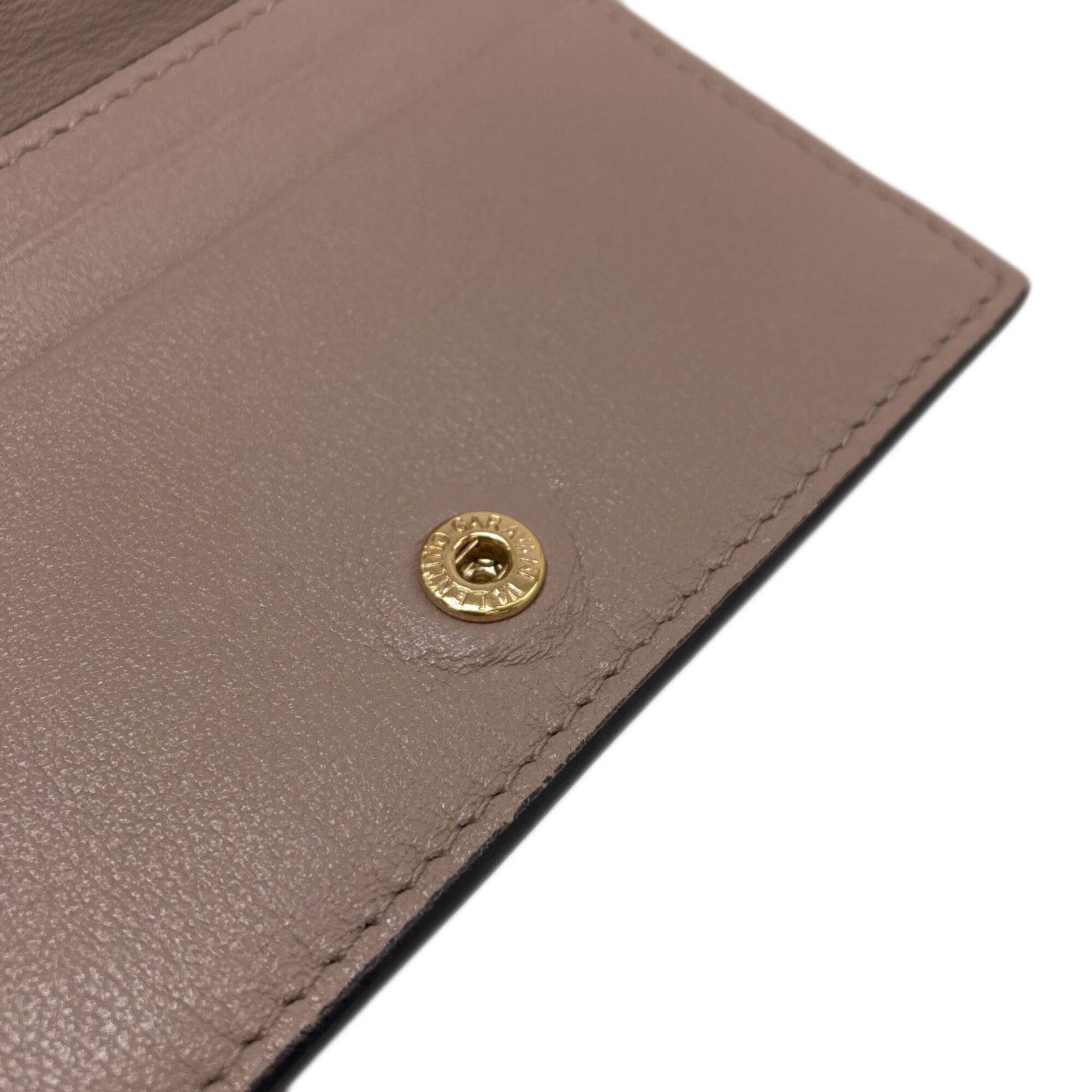 Valentino Valentino Rockstud Bi-fold Leather Wallet for Women Size ONE SIZE - 14 Thumbnail