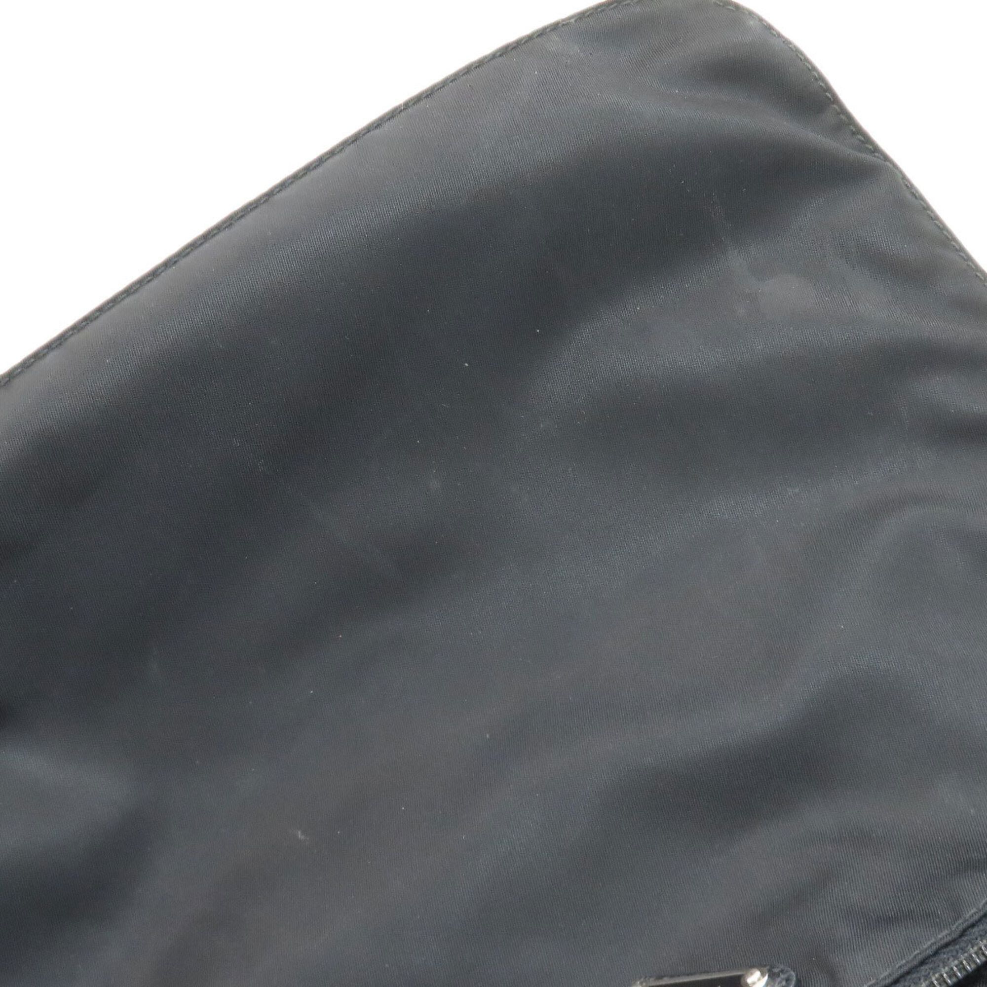 Prada Prada logo hardware shoulder bag, nylon, women's. Size ONE SIZE - 13 Thumbnail