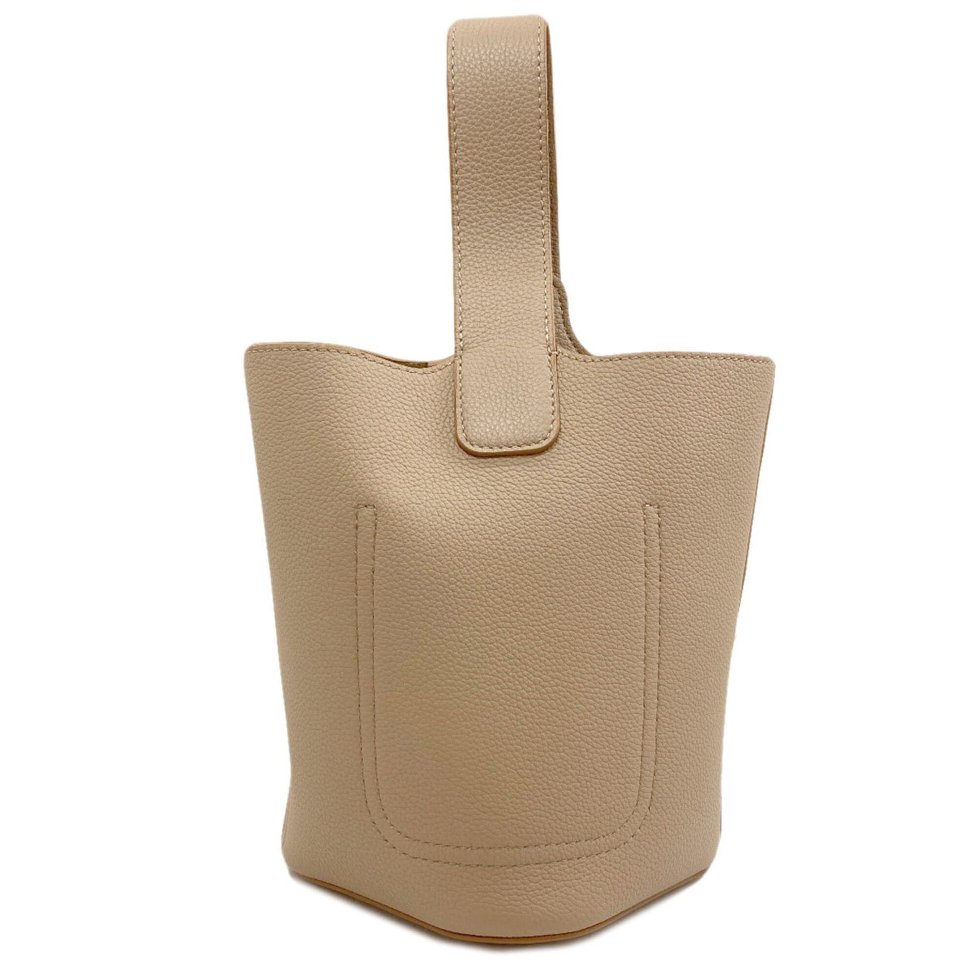 Loewe Loewe Pebble Bucket Mini 2-Way Handbag, Calfskin, Women's Size ONE SIZE - 2 Thumbnail