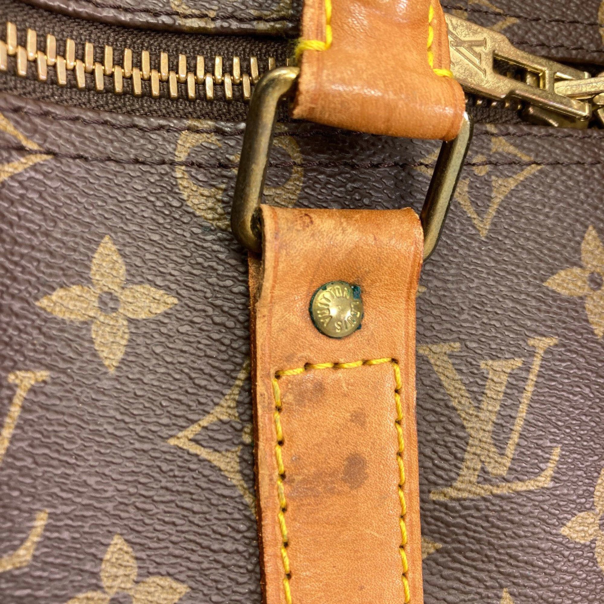 Louis Vuitton Louis Vuitton M41416 Keepall 50 Boston Bag, Monogram Canvas, Women's Size ONE SIZE - 17 Thumbnail