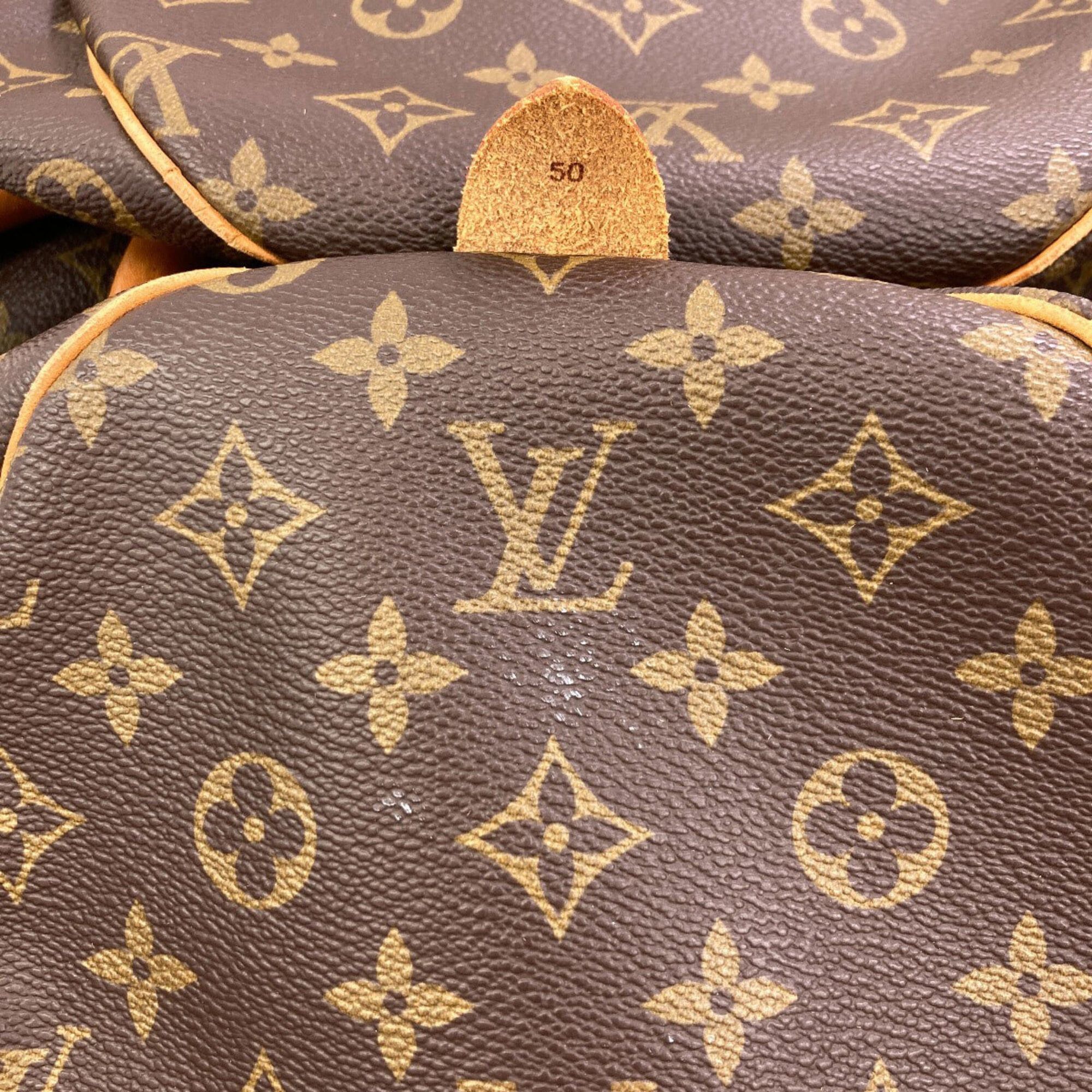 Louis Vuitton Louis Vuitton M41416 Keepall 50 Boston Bag, Monogram Canvas, Women's Size ONE SIZE - 10 Thumbnail