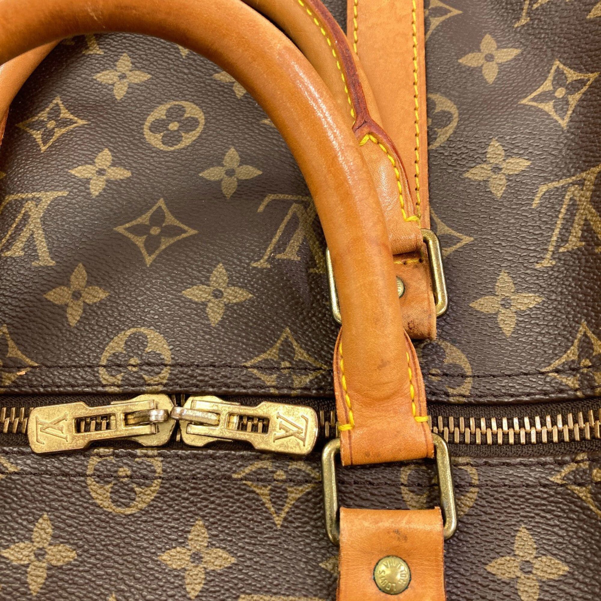 Louis Vuitton Louis Vuitton M41416 Keepall 50 Boston Bag, Monogram Canvas, Women's Size ONE SIZE - 18 Thumbnail