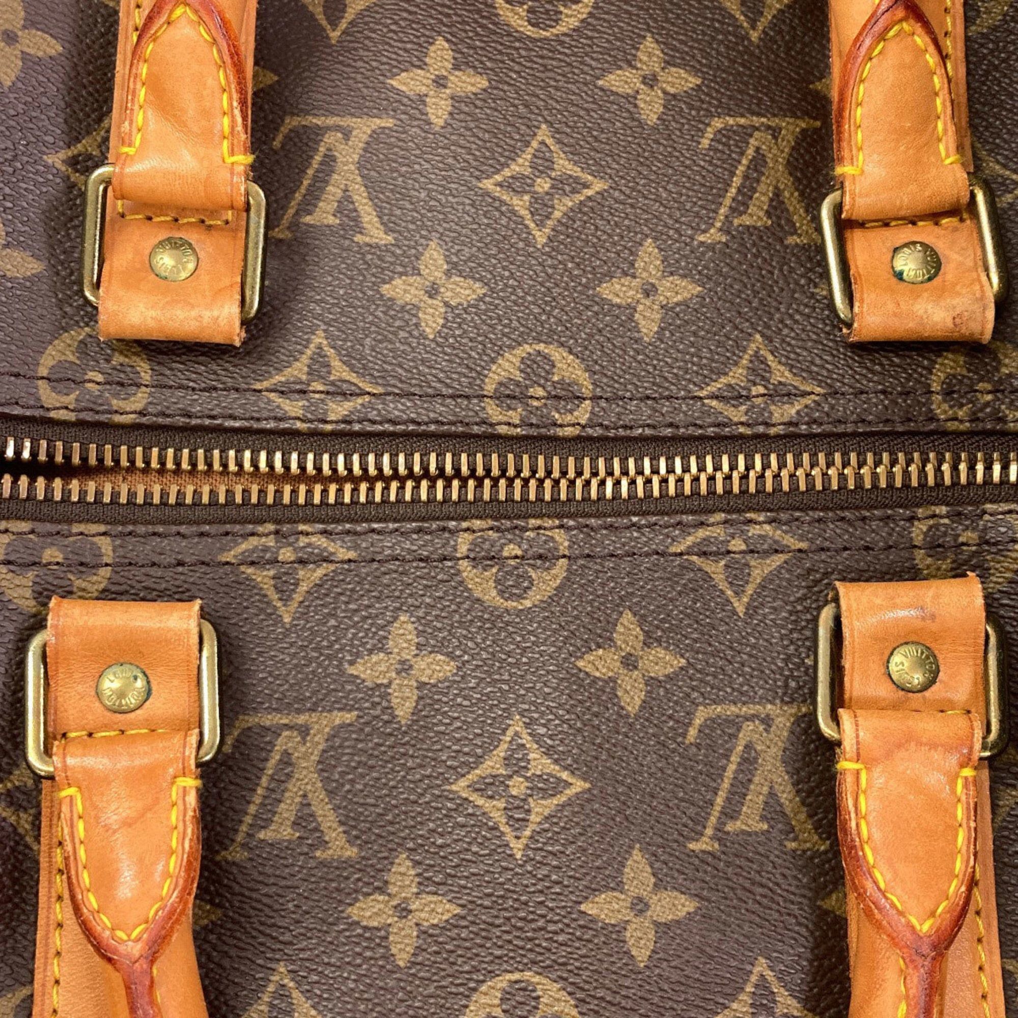Louis Vuitton Louis Vuitton M41416 Keepall 50 Boston Bag, Monogram Canvas, Women's Size ONE SIZE - 15 Thumbnail