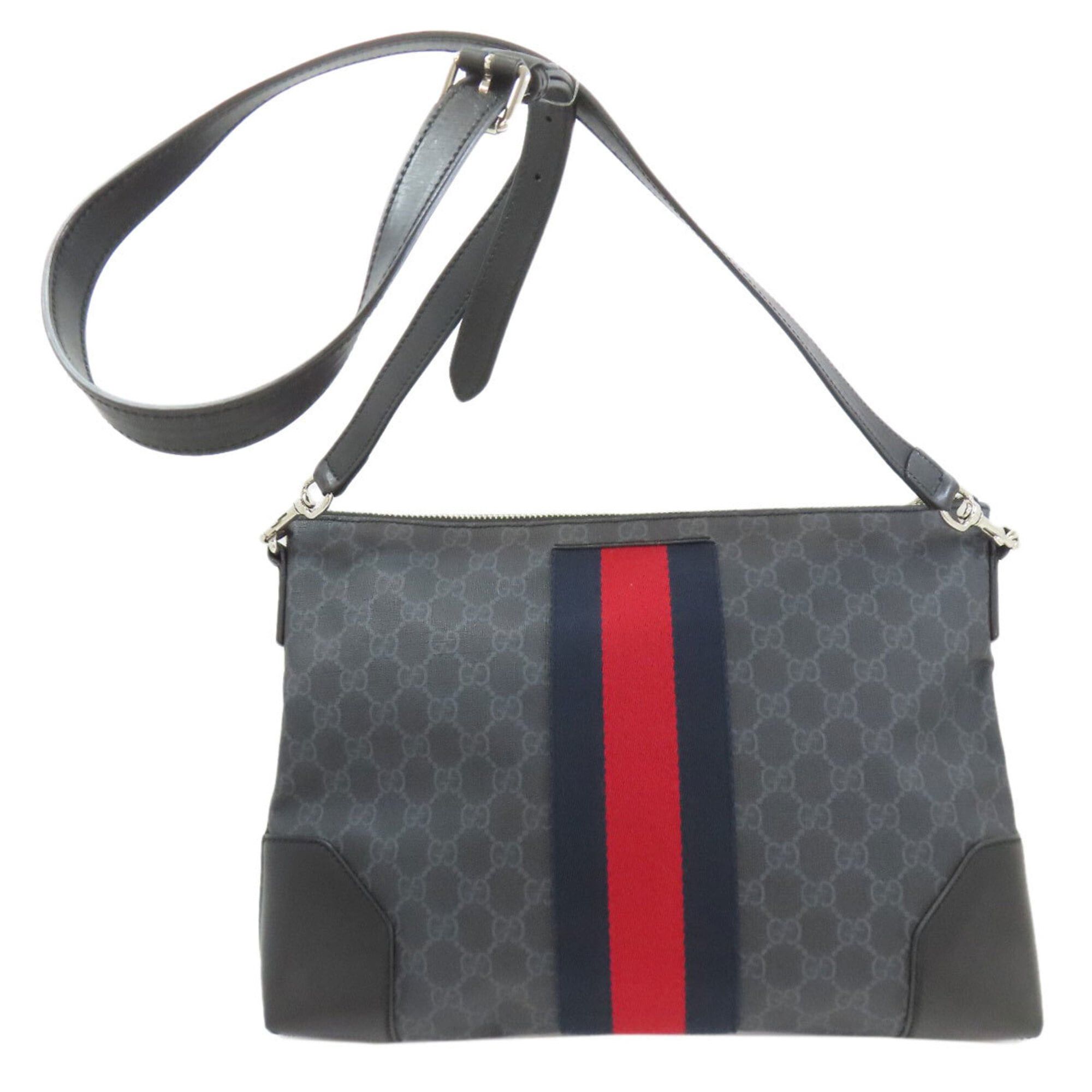 Gucci Gucci 474139 GG Supreme Messenger Shoulder Bag, PVC, Women's Size ONE SIZE - 2 Thumbnail