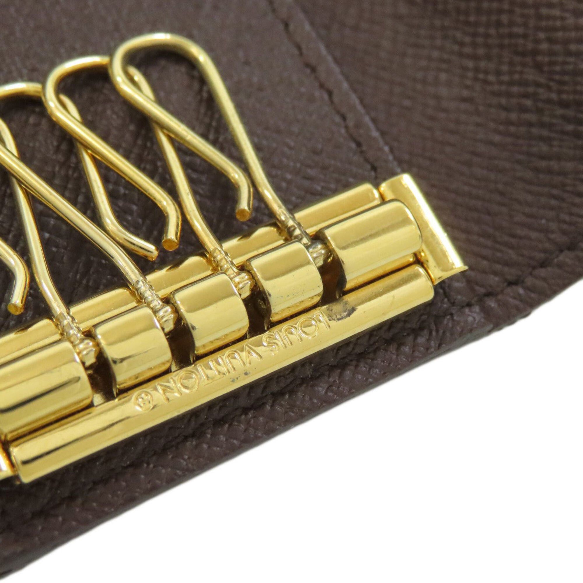 Louis Vuitton Louis Vuitton N62631 Multicles 4 Key Case, Damier Canvas, Women's Size ONE SIZE - 12 Thumbnail