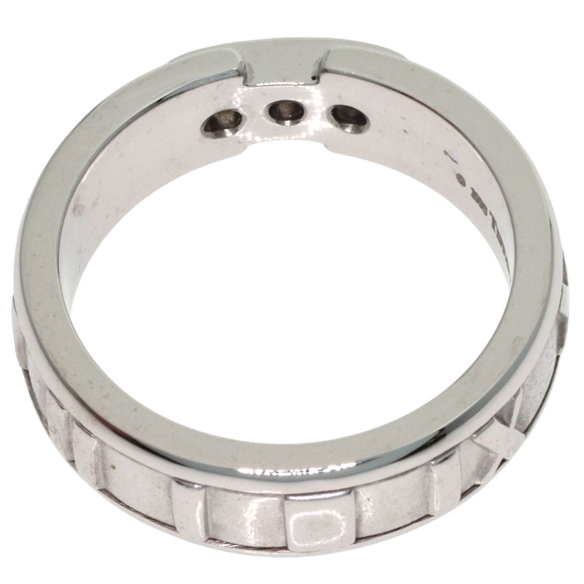 Tiffany & Co. Tiffany & Co. Atlas 3-Diamond Ring, 18K White Gold, Women's Size ONE SIZE - 4 Thumbnail