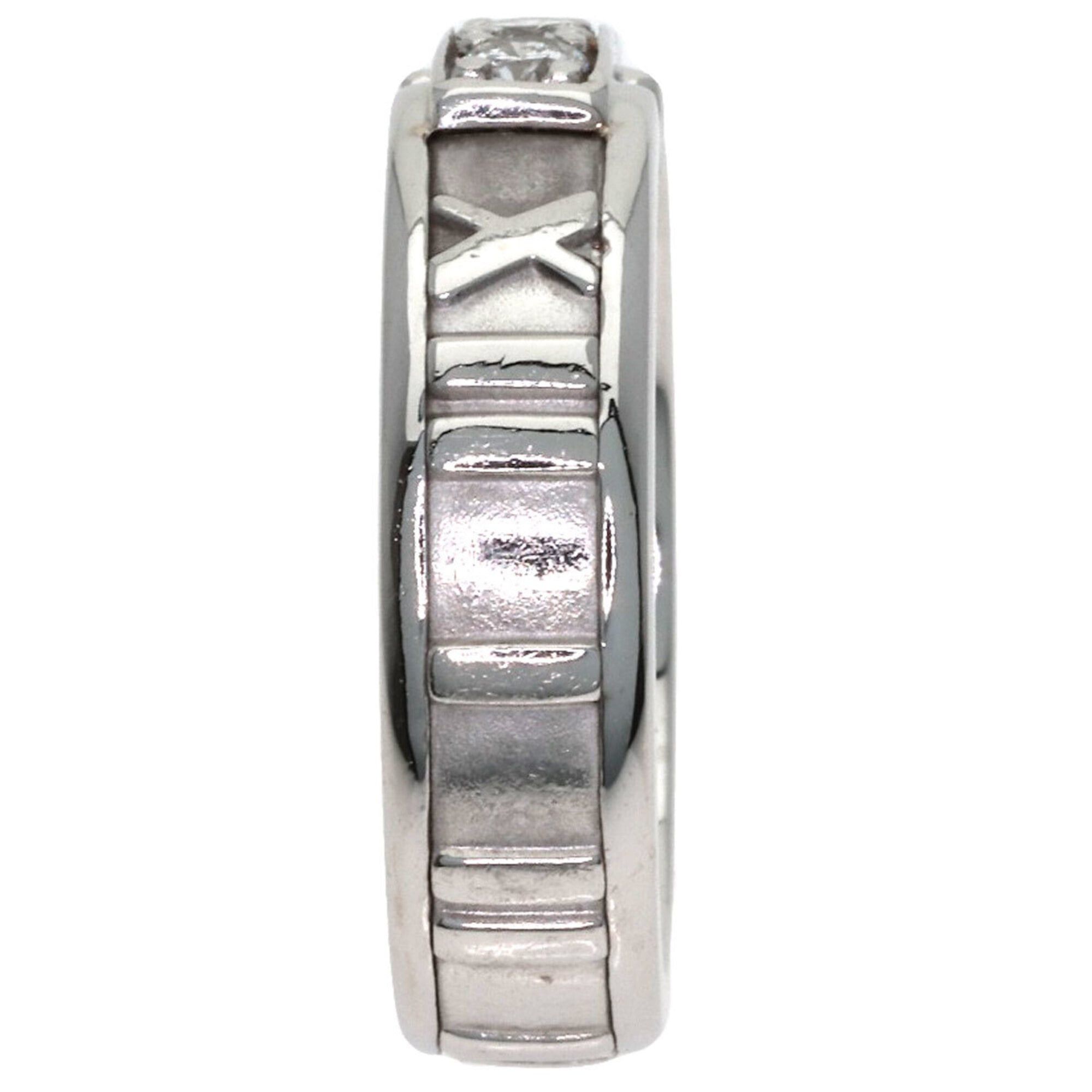 Tiffany & Co. Tiffany & Co. Atlas 3-Diamond Ring, 18K White Gold, Women's Size ONE SIZE - 3 Thumbnail