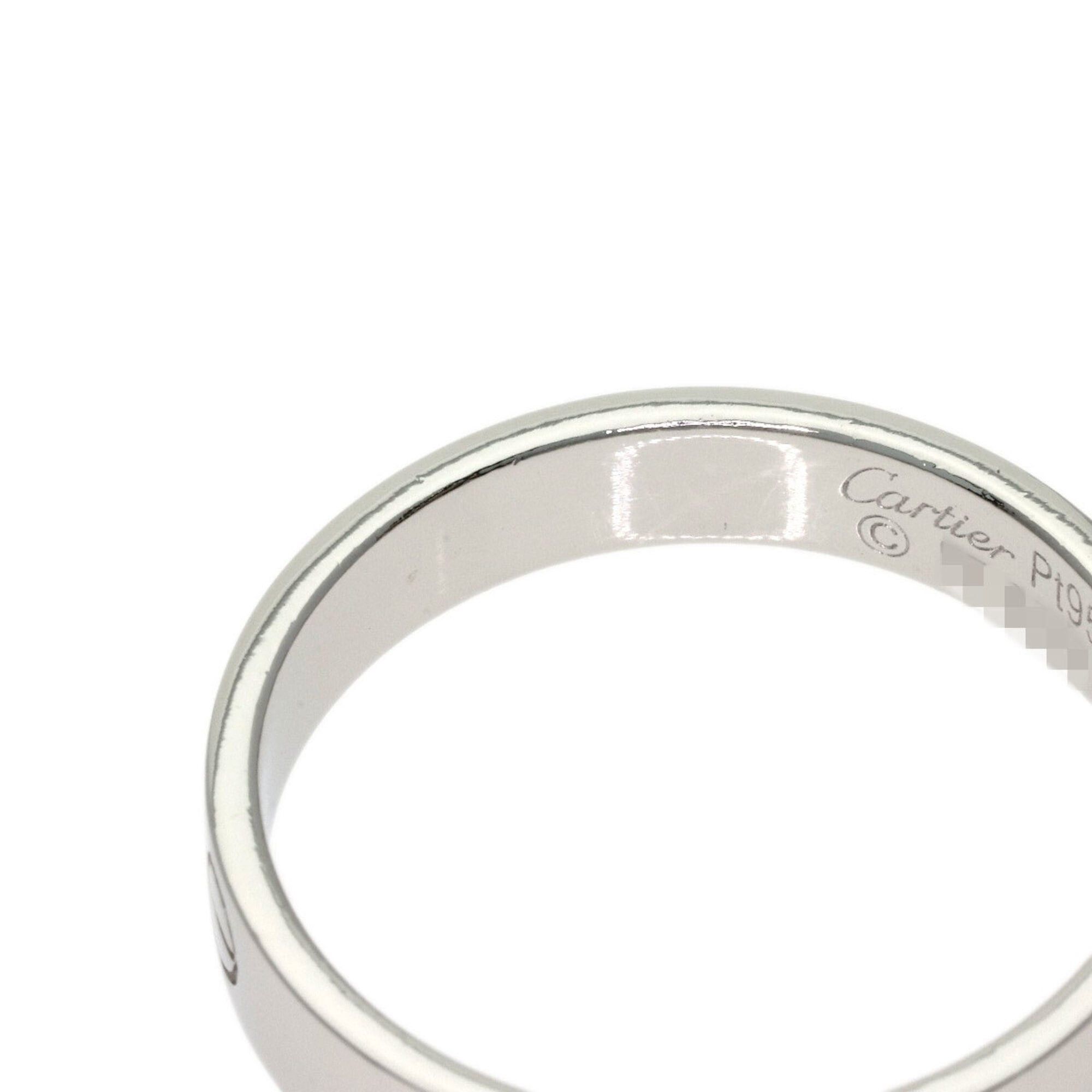 Cartier Cartier Mini Love Ring #59, Platinum PT950, Women's Size ONE SIZE - 7 Thumbnail