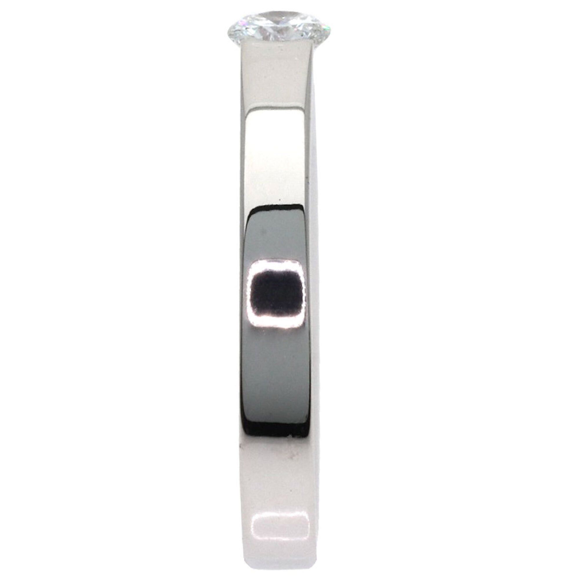 Cartier Cartier Date with Diamond Ring, Size 47, 18K White Gold, Women's Size ONE SIZE - 3 Thumbnail