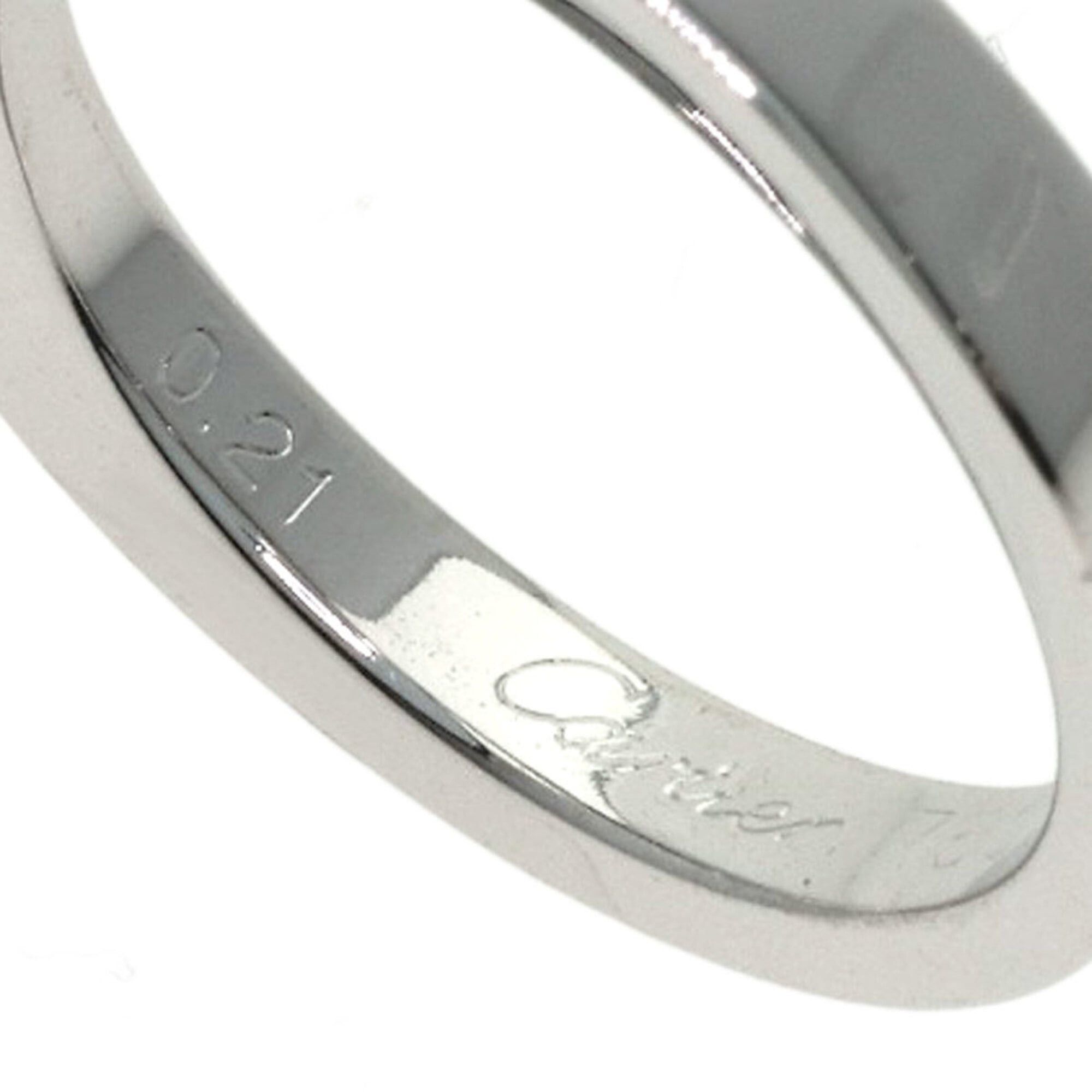 Cartier Cartier Date with Diamond Ring, Size 47, 18K White Gold, Women's Size ONE SIZE - 5 Thumbnail