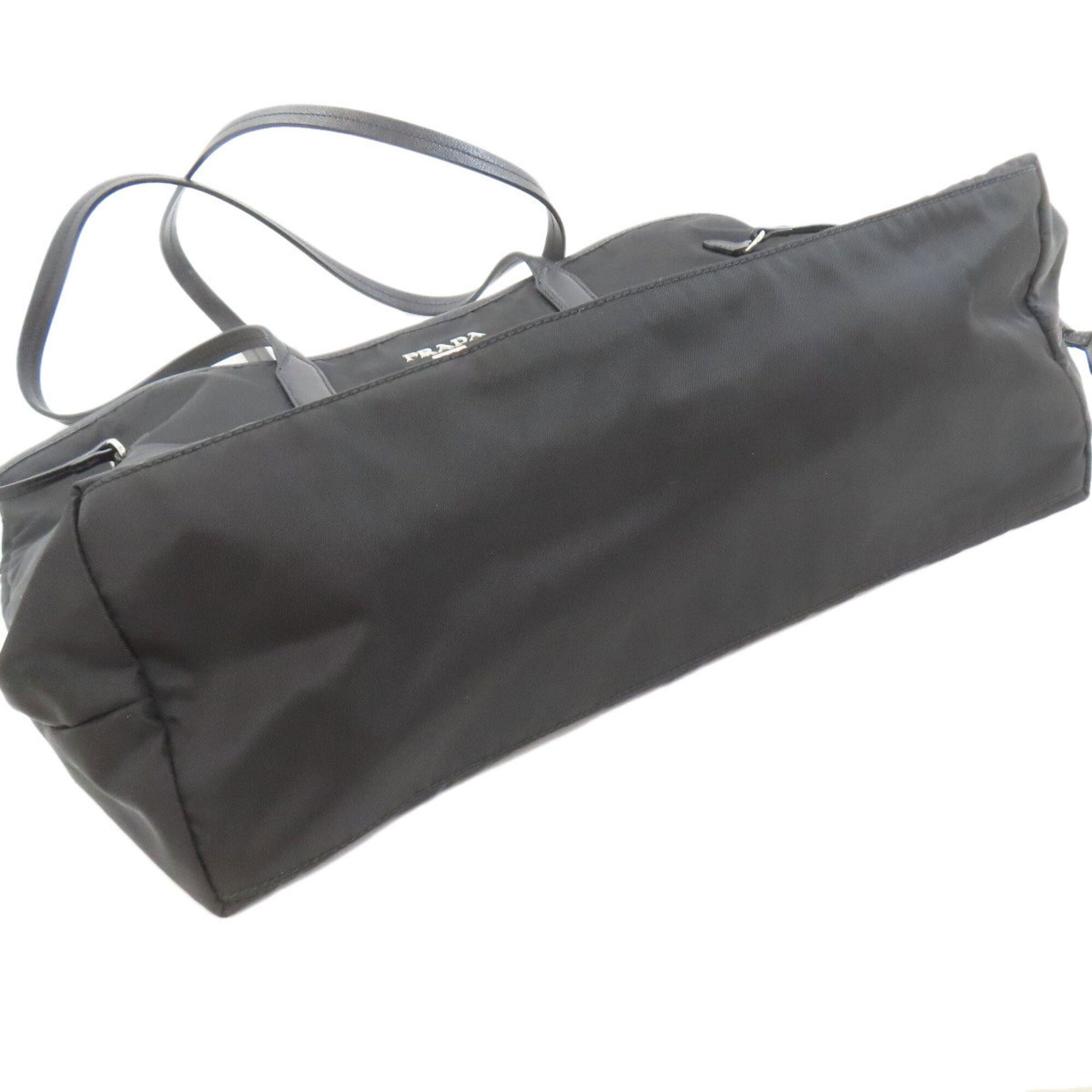 Prada Prada Logo Tote Bag, Nylon, Women's Size ONE SIZE - 11 Thumbnail