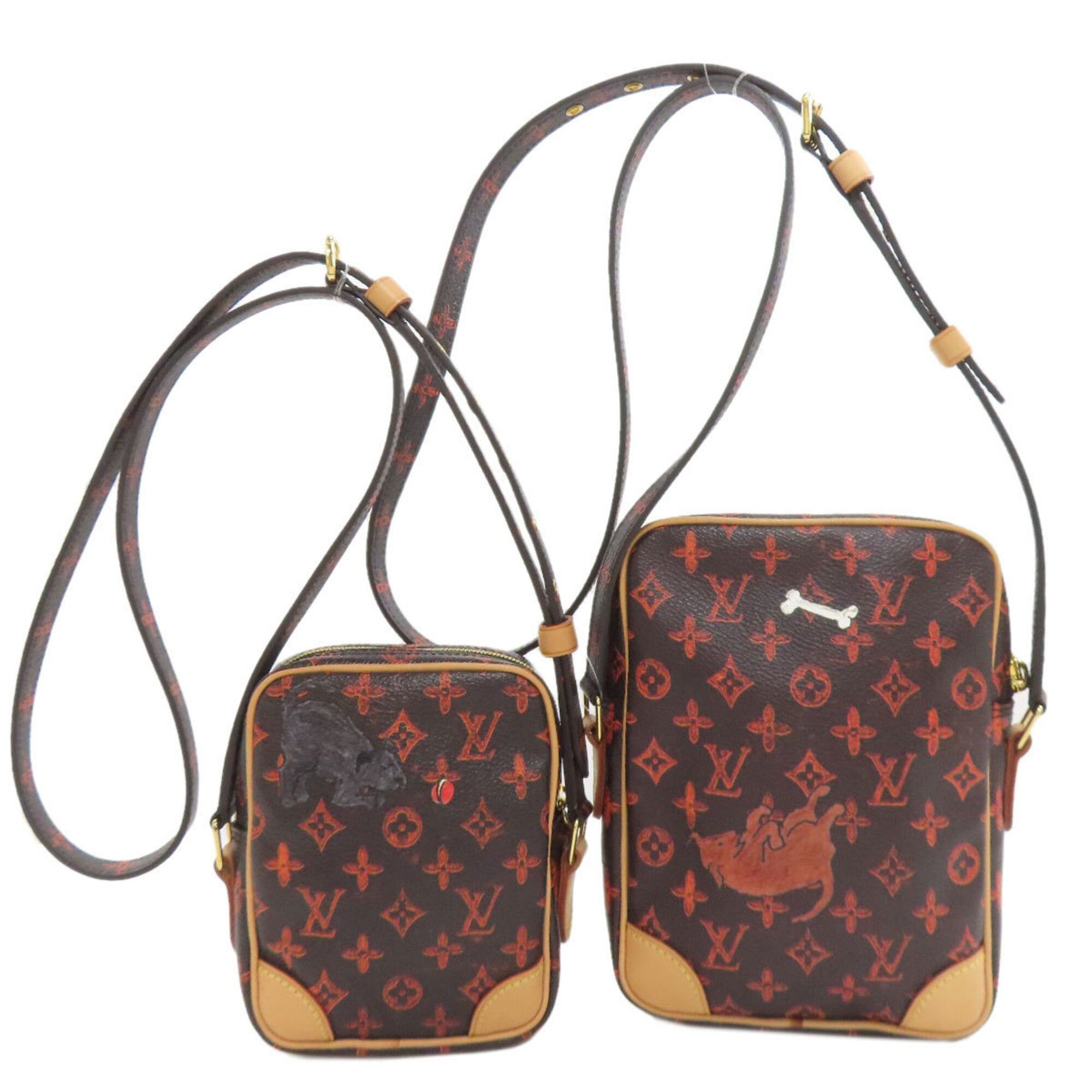 Louis Vuitton Louis Vuitton M44399 Panamset Catgram Shoulder Bag, Monogram Canvas, Women's Size ONE SIZE - 2 Thumbnail